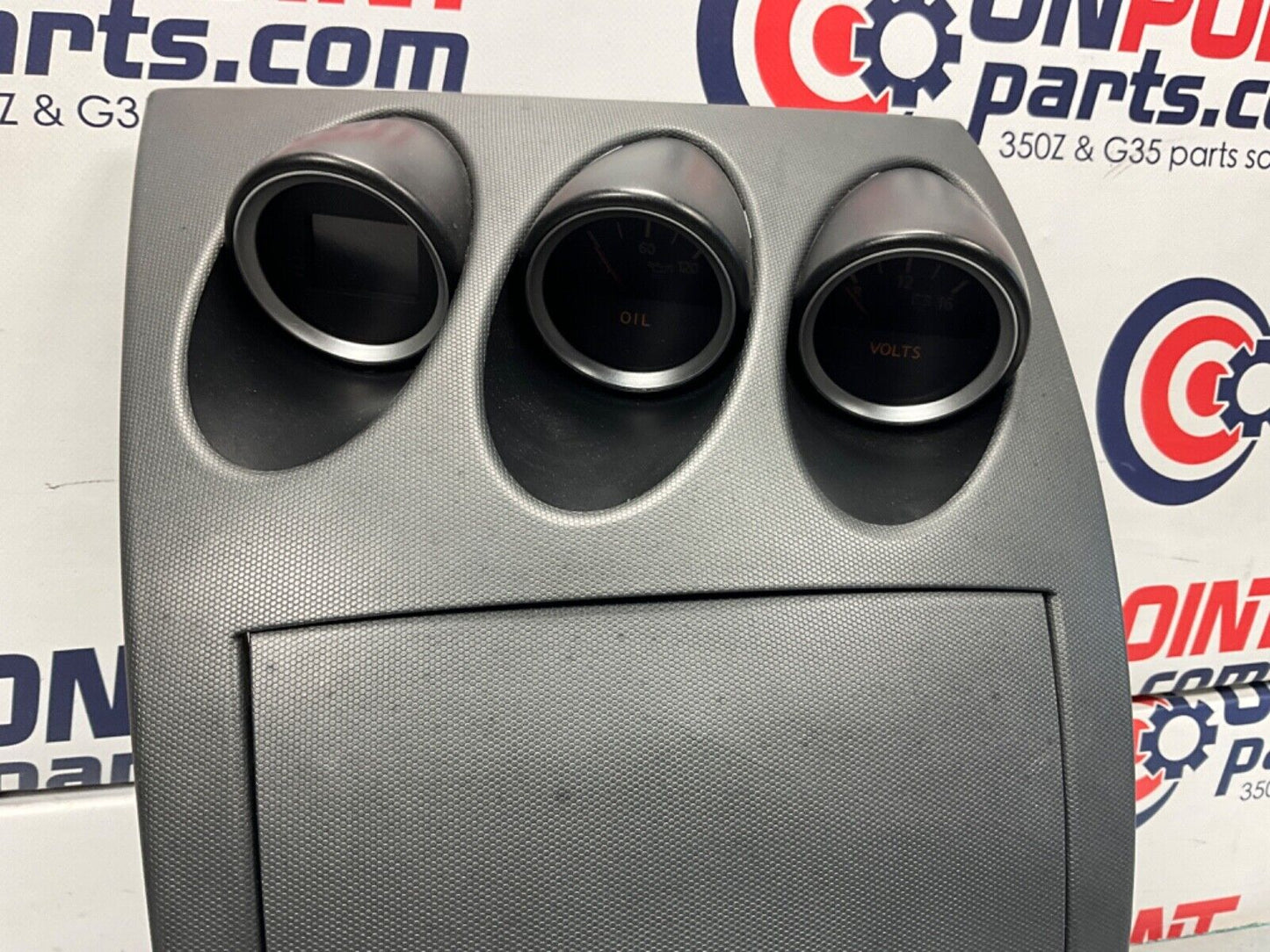 2003 Nissan Z33 350Z Front Center Dash Radio Bezel Trim Waterfall OEM 21BKGE7 - On Point Parts Inc