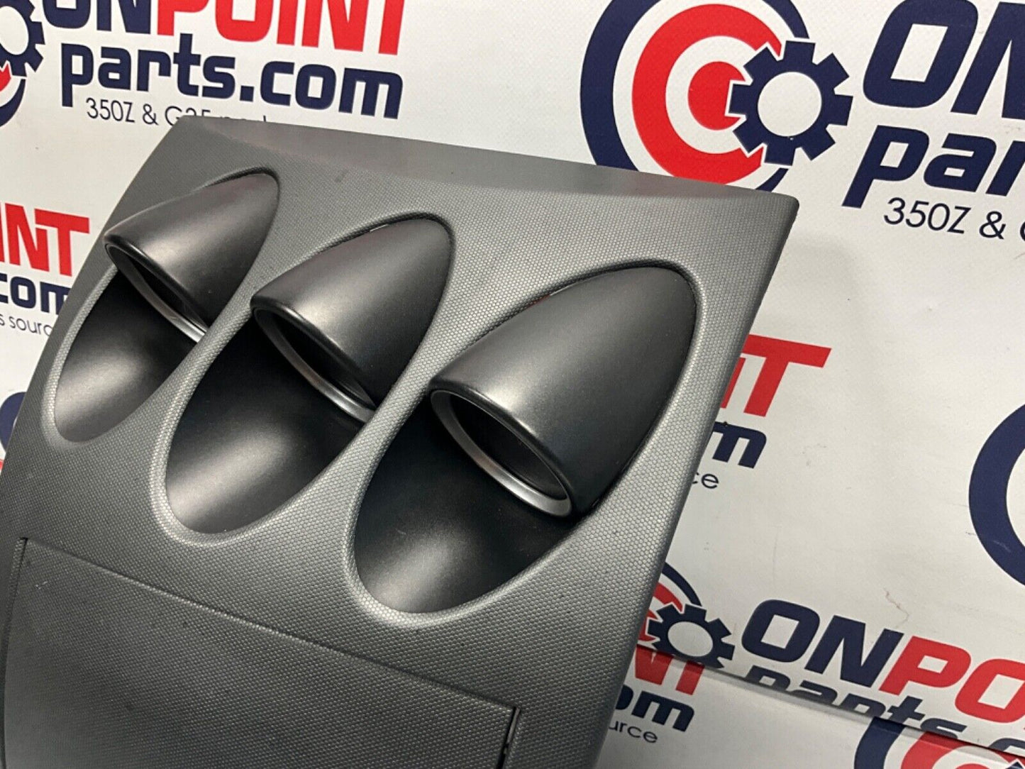 2003 Nissan Z33 350Z Front Center Dash Radio Bezel Trim Waterfall OEM 21BKGE7 - On Point Parts Inc