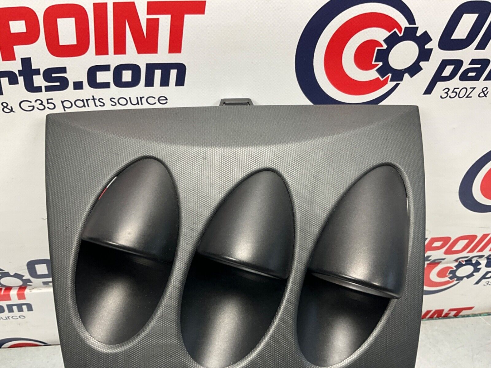 2003 Nissan Z33 350Z Front Center Dash Radio Bezel Trim Waterfall OEM 21BKGE7 - On Point Parts Inc