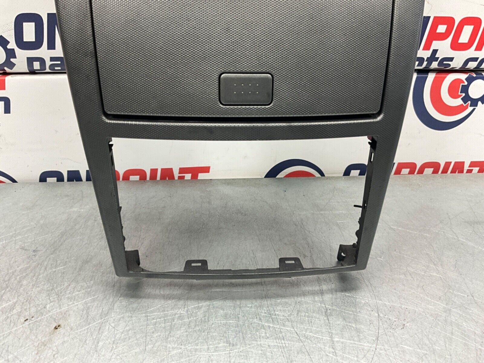 2003 Nissan Z33 350Z Front Center Dash Radio Bezel Trim Waterfall OEM 21BKGE7 - On Point Parts Inc