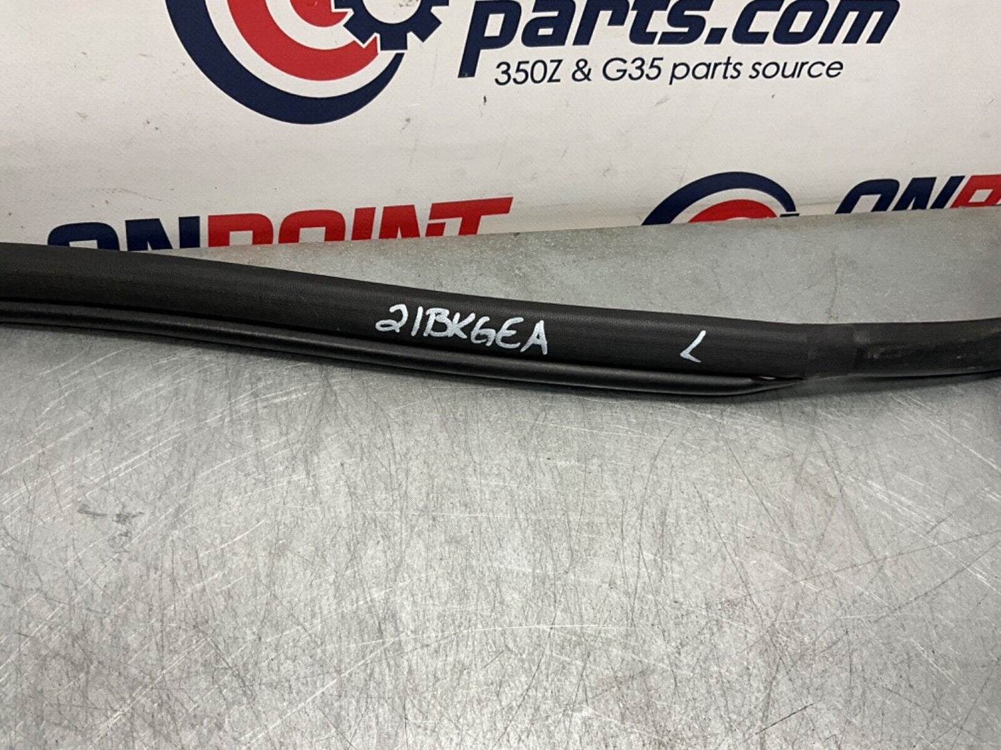 2003 Nissan Z33 350Z Driver Left Inner Door Body Seal OEM 21BKGEA - On Point Parts Inc