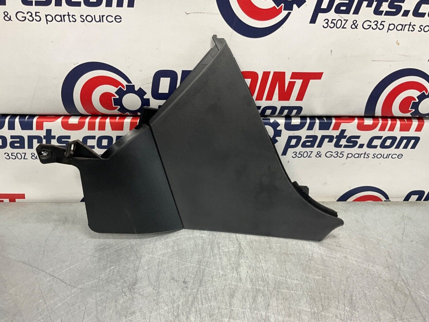 2003 Nissan Z33 350Z Driver Left Center Console Knee Kick Panel OEM 21BKGEA - On Point Parts Inc