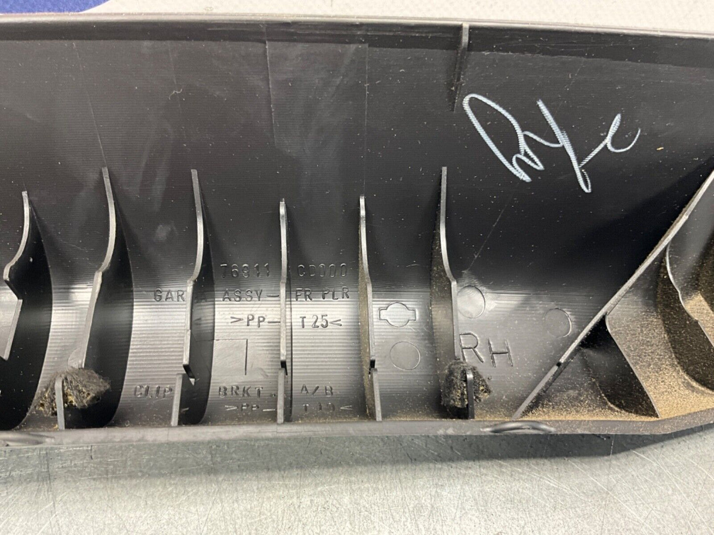 2003 Nissan Z33 350Z Passenger Right Interior A Pillar Trim 76911 OEM 21BKGE7 - On Point Parts Inc