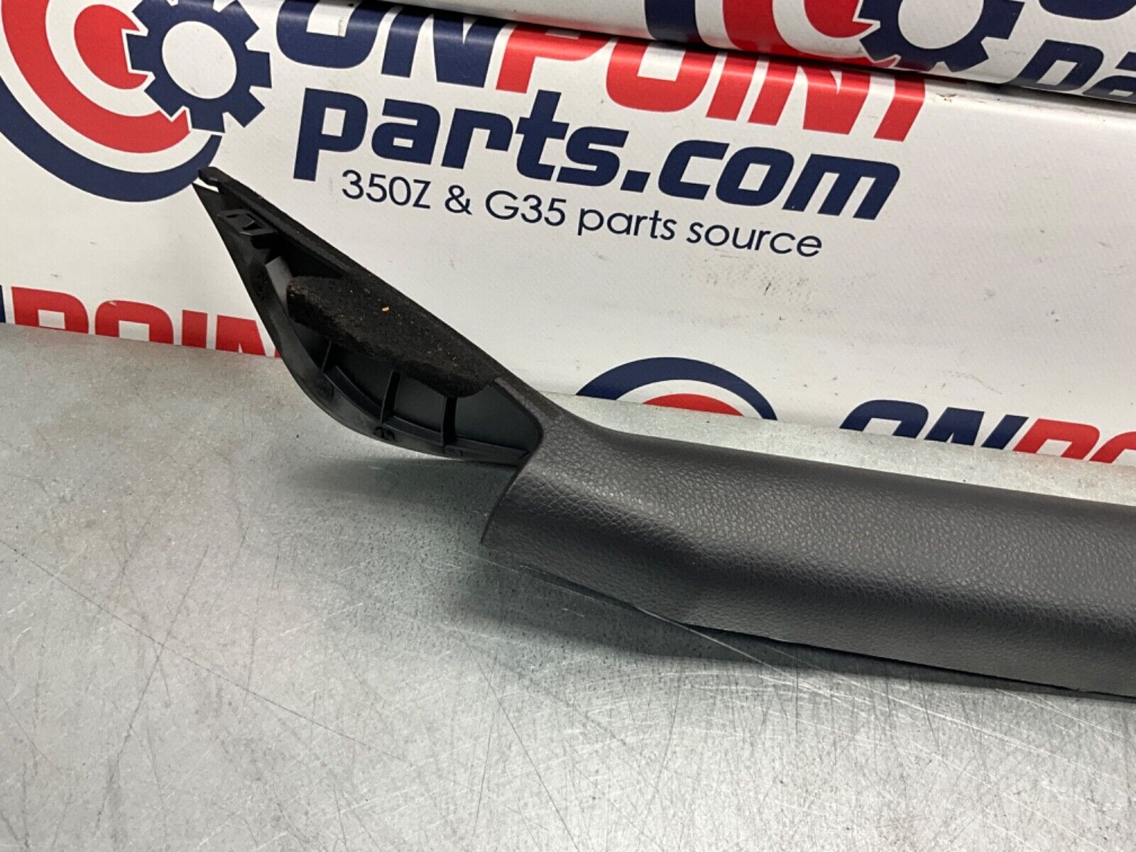 2003 Nissan Z33 350Z Passenger Right Interior A Pillar Trim 76911 OEM 21BKGE7 - On Point Parts Inc