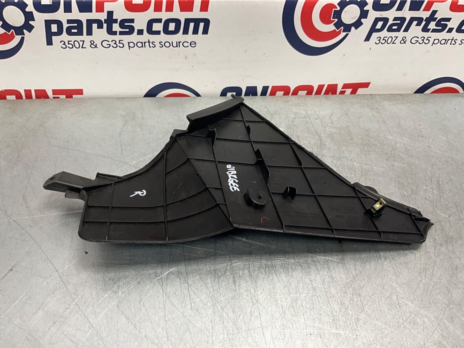 2003 Nissan Z33 350Z Passenger Right Center Console Knee Kick Panel OEM 21BKGEE - On Point Parts Inc