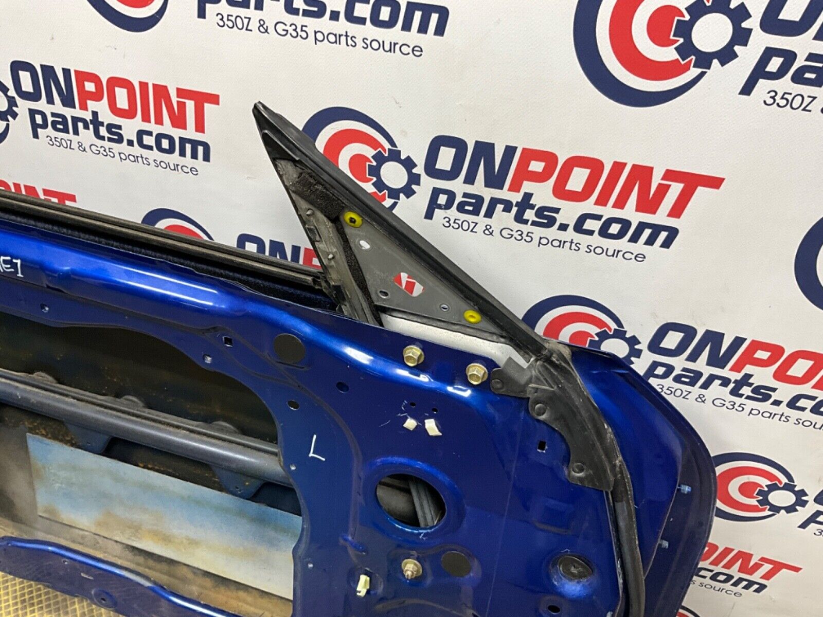 2003 Nissan Z33 350Z Driver Left Door Shell OEM 21BKGE1 - On Point Parts Inc