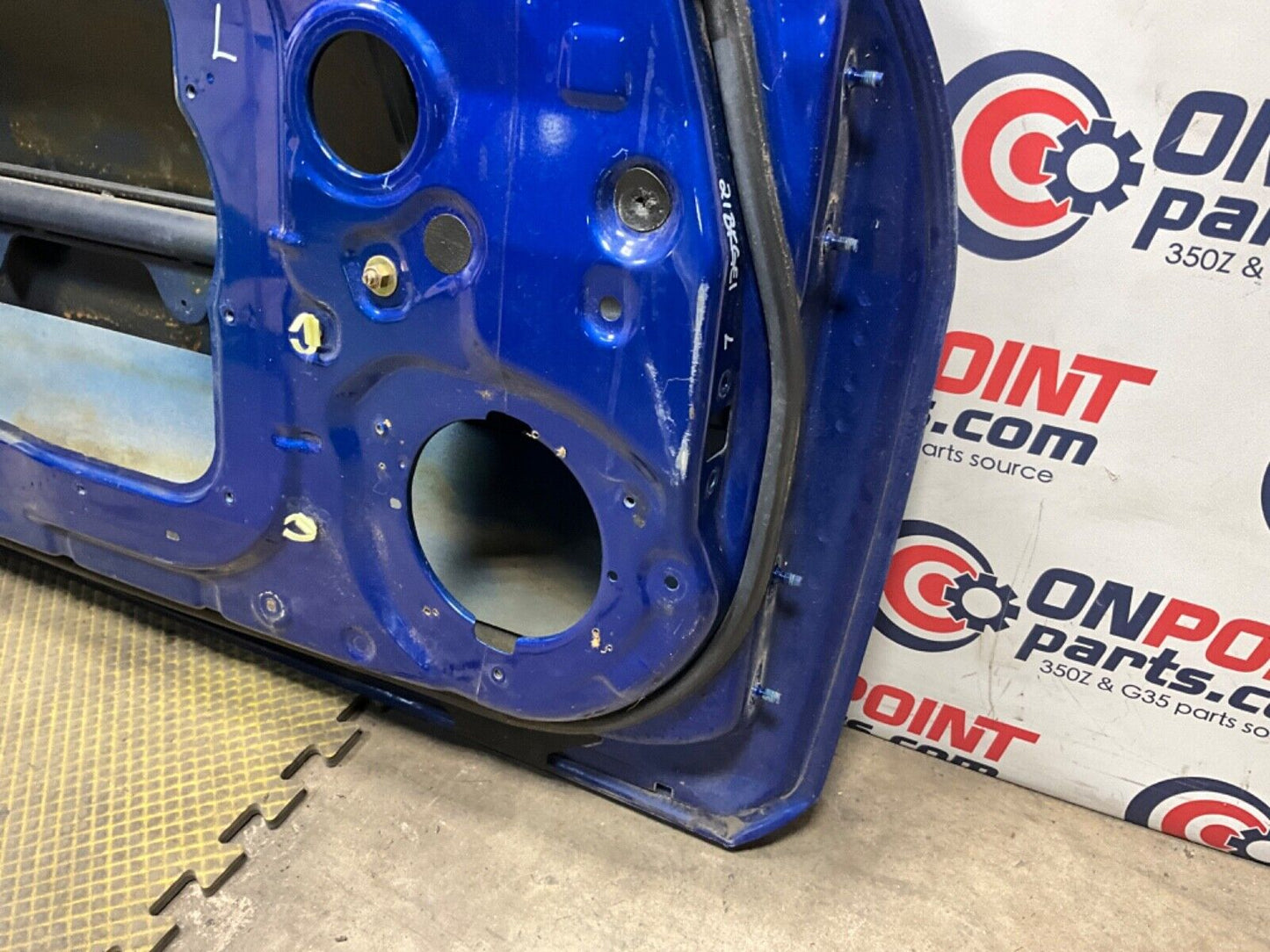 2003 Nissan Z33 350Z Driver Left Door Shell OEM 21BKGE1 - On Point Parts Inc