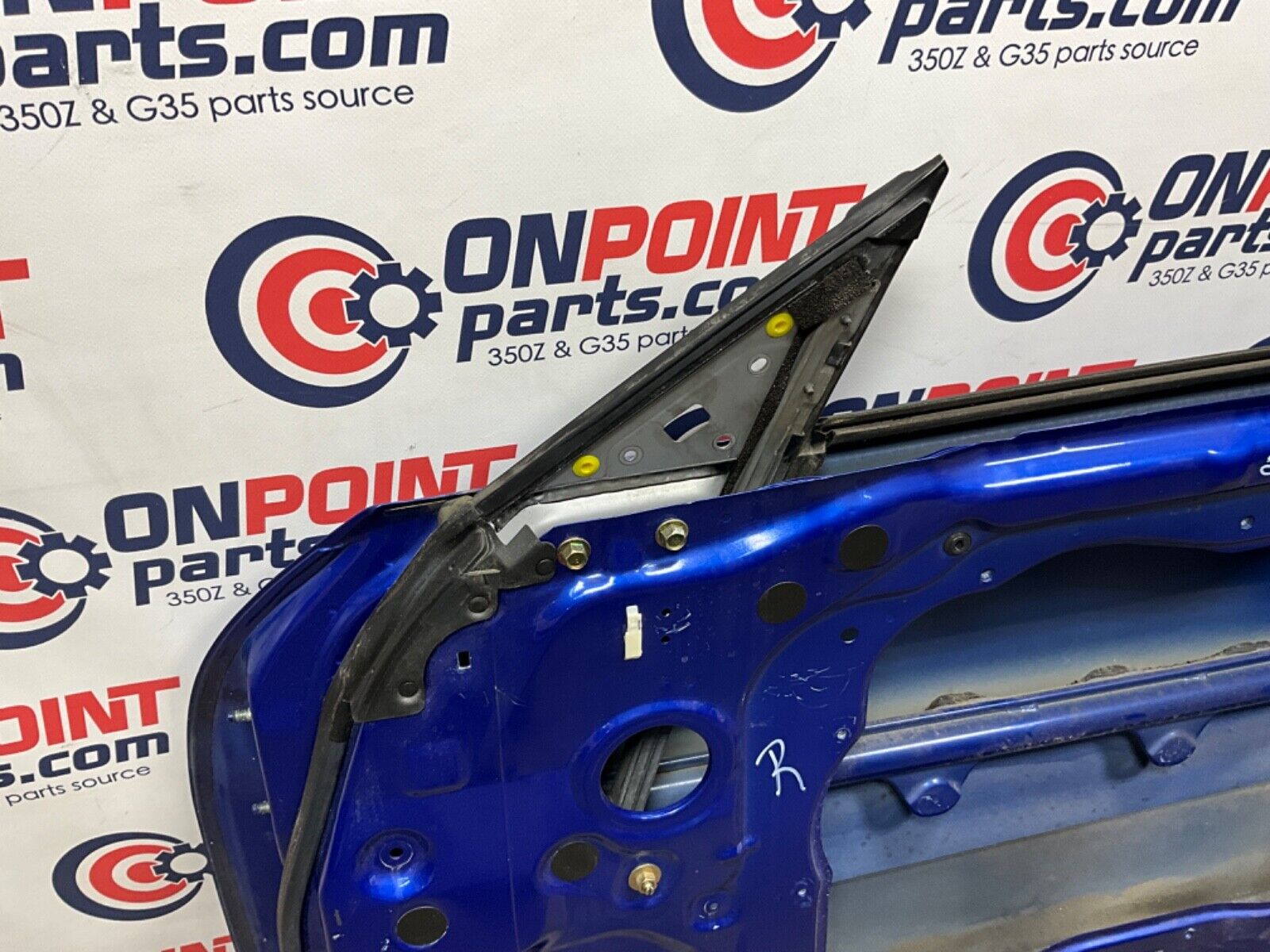 2003 Nissan Z33 350Z Passenger Right Door Shell OEM 21BKGE1 - On Point Parts Inc