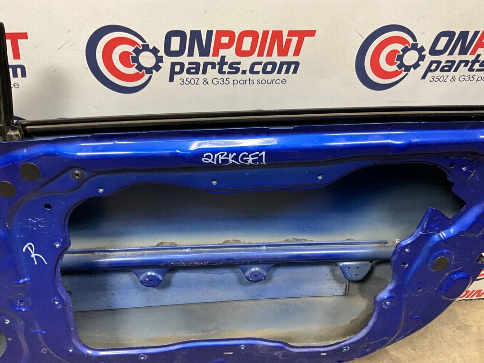 2003 Nissan Z33 350Z Passenger Right Door Shell OEM 21BKGE1 - On Point Parts Inc