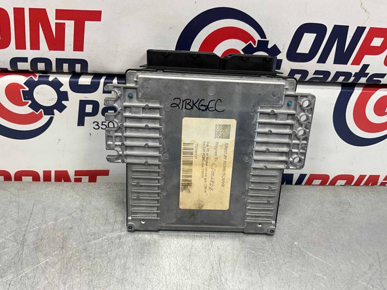 2003 Nissan Z33 350Z VQ35DE ECU ECM Engine Control Module Manual OEM 21BKGEC - On Point Parts Inc