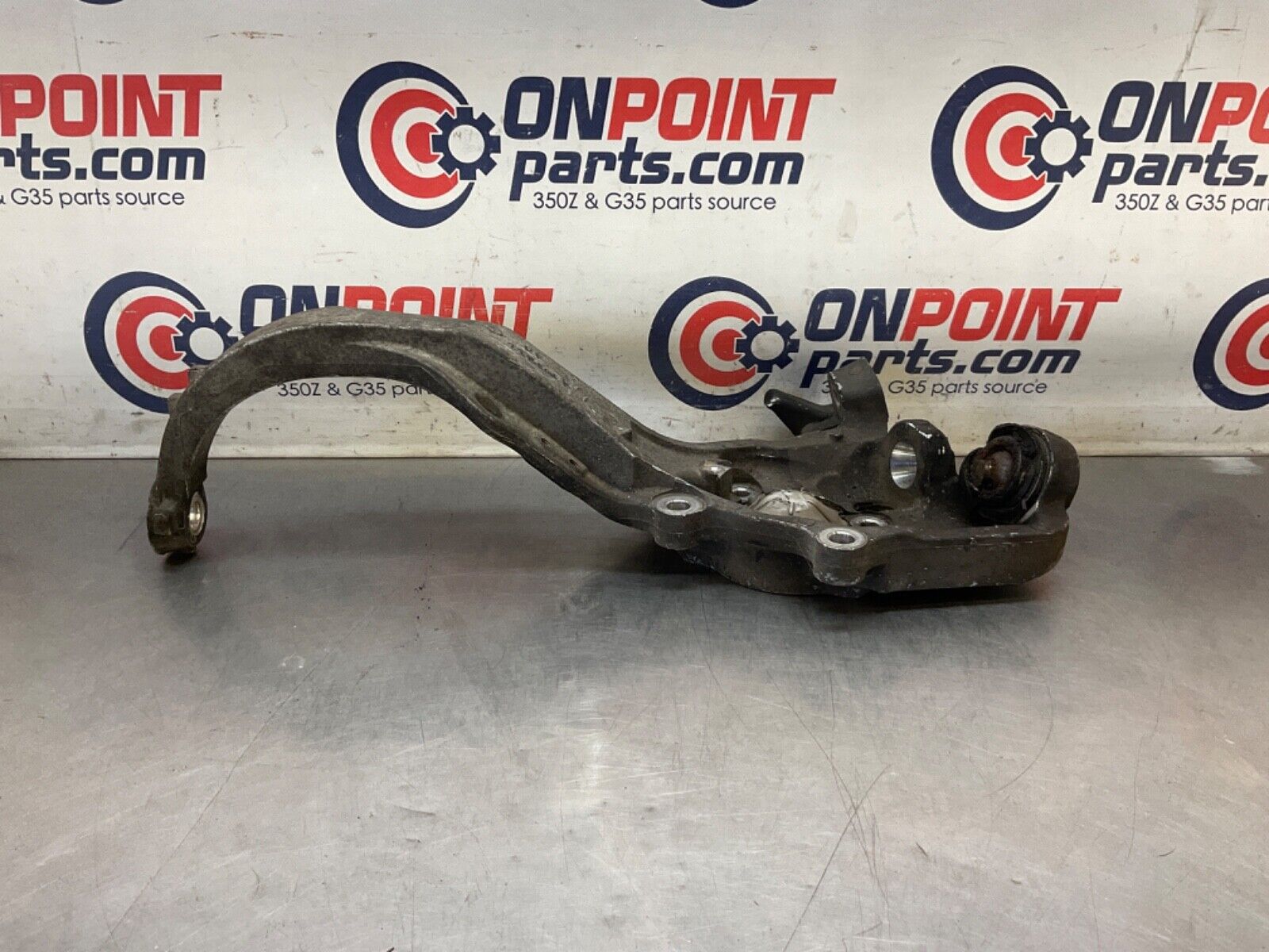 03NissanZ33 350Z Passenger Front Steering Suspension Spindle Knuckle OEM 21BKGEK - On Point Parts Inc