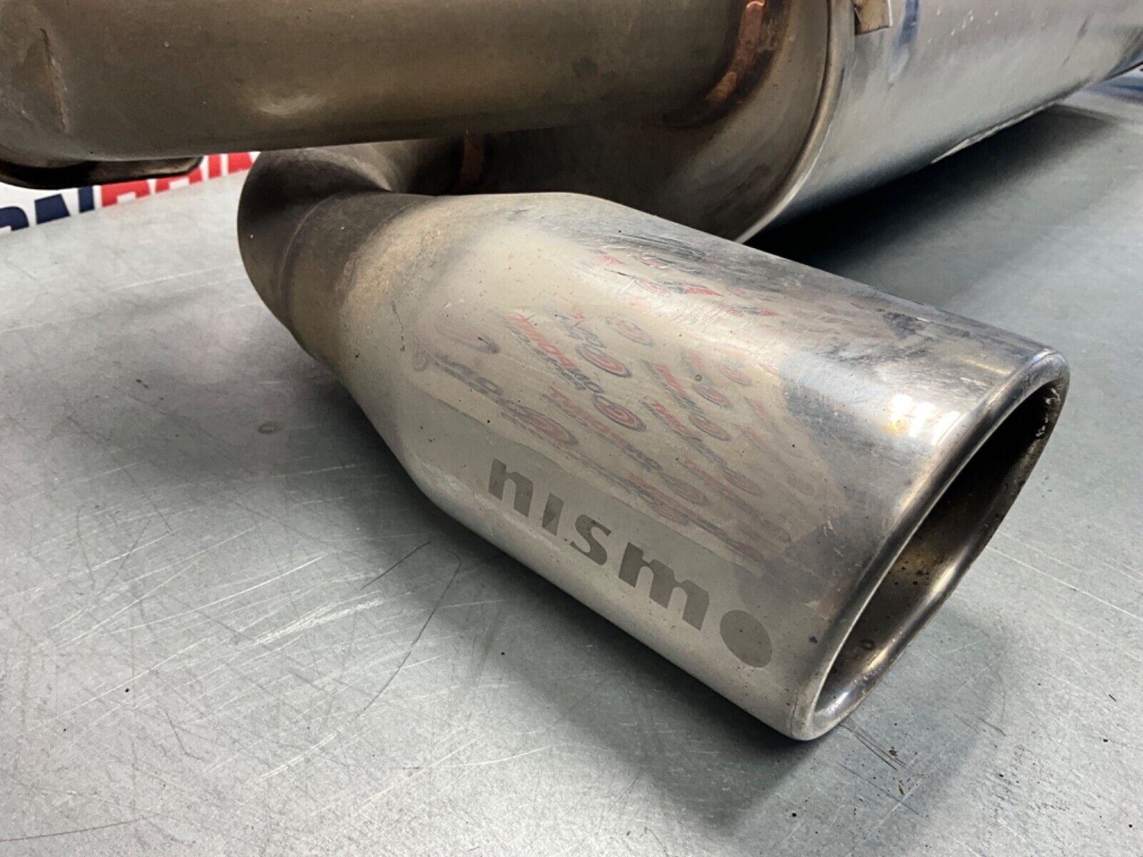 2003 Nissan Z33 350Z Nismo Dual Tip Exhaust Muffler OEM 21BKGE0