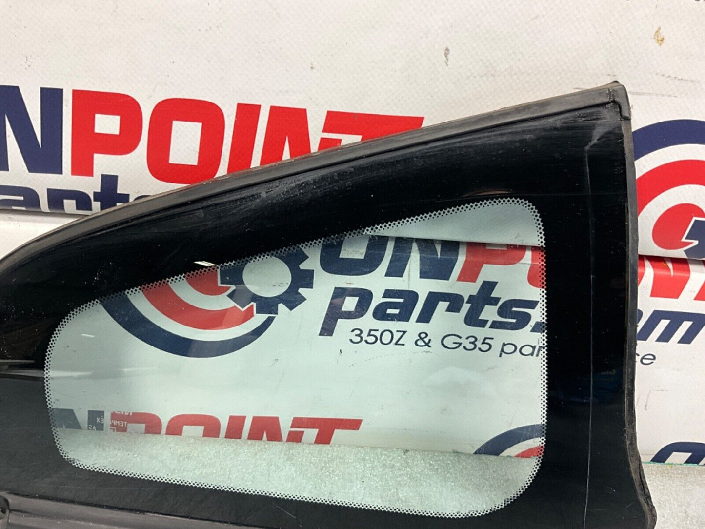 2003 Nissan Z33 350Z Passenger Right Rear Quarter Panel Glass OEM 21BKGEE - On Point Parts Inc