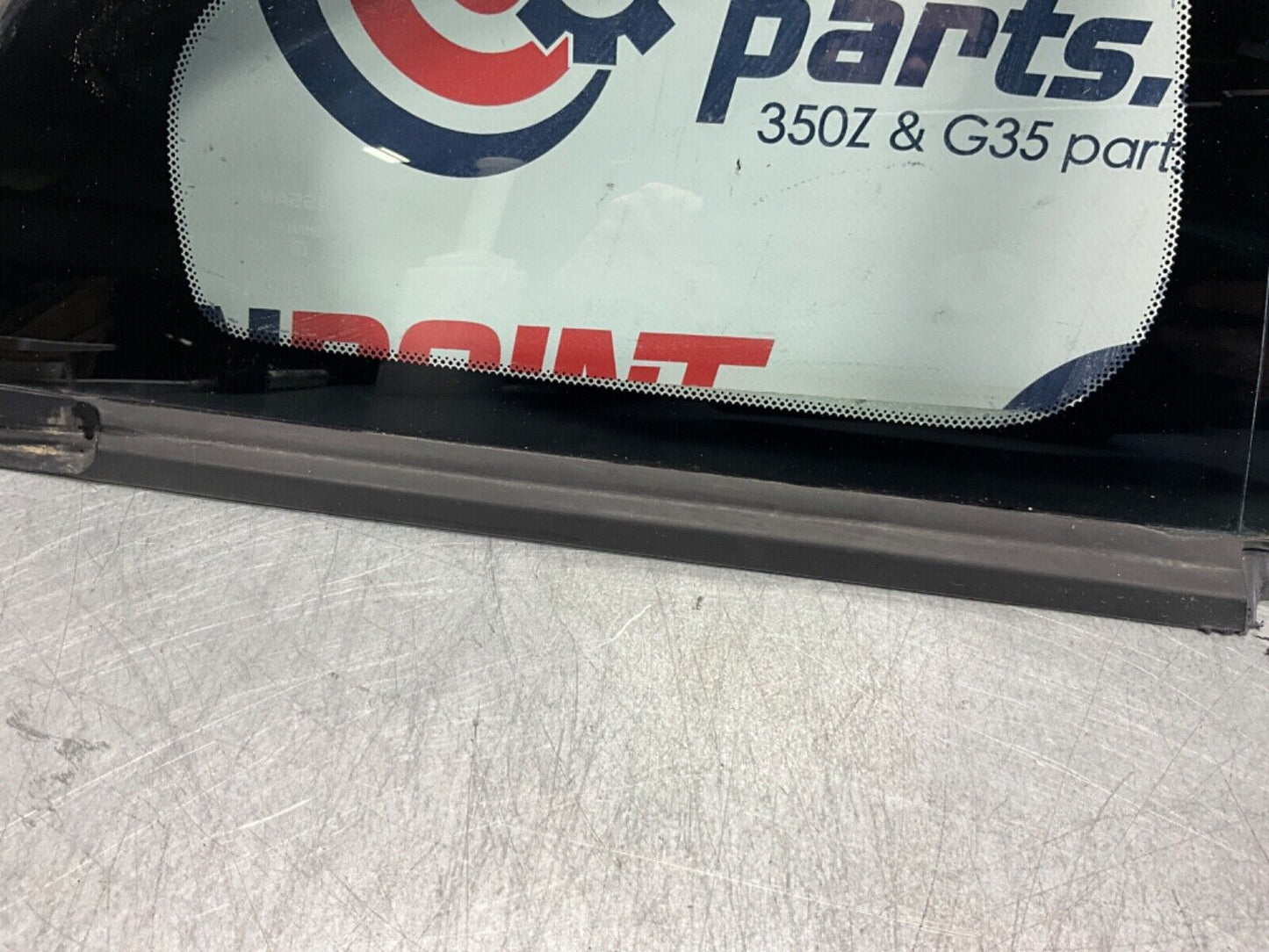 2003 Nissan Z33 350Z Passenger Right Rear Quarter Panel Glass OEM 21BKGEE - On Point Parts Inc