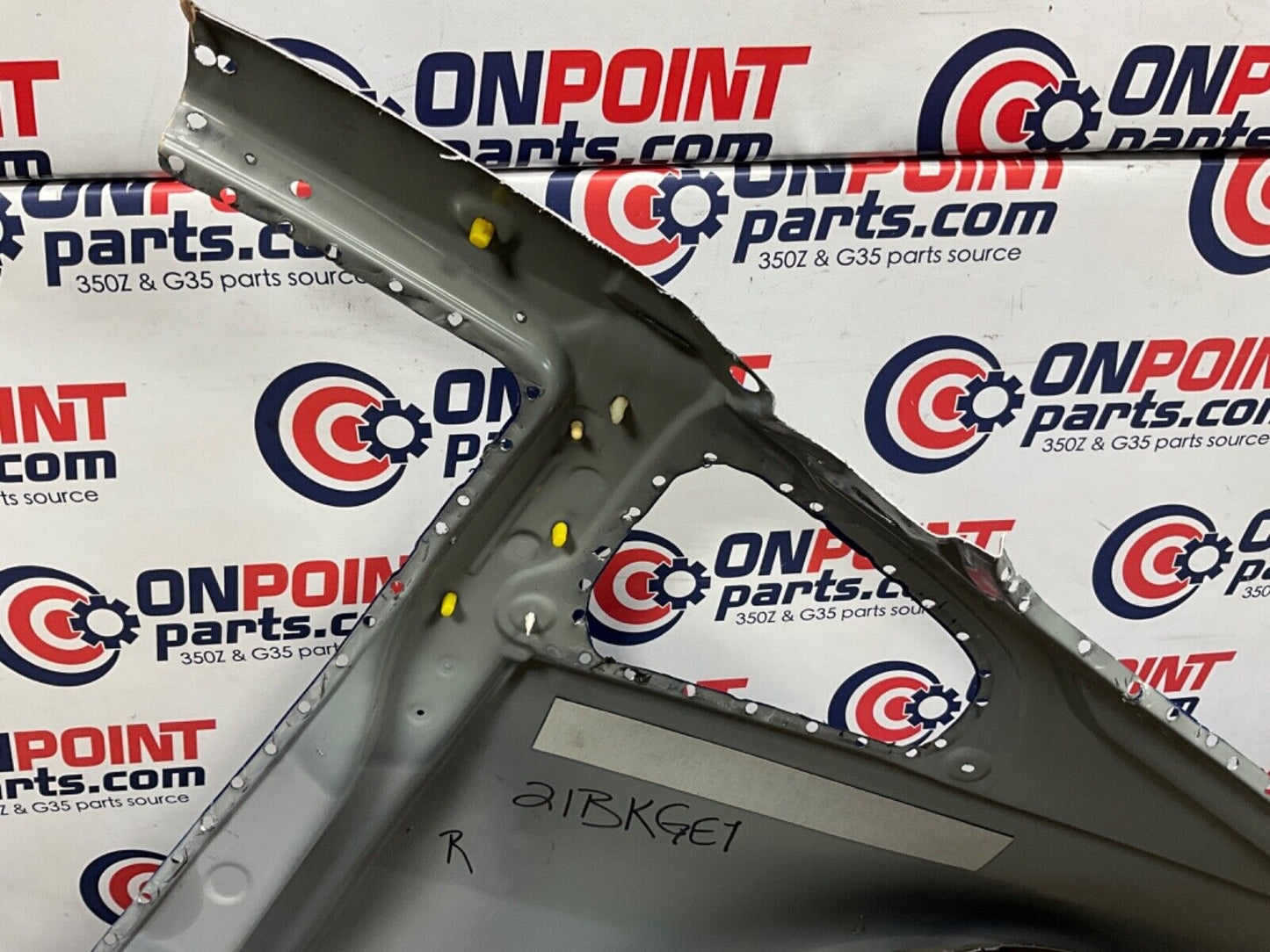 2003 Nissan Z33 350Z Passenger Right Rear Quarter Panel OEM 21BKGE1 - On Point Parts Inc