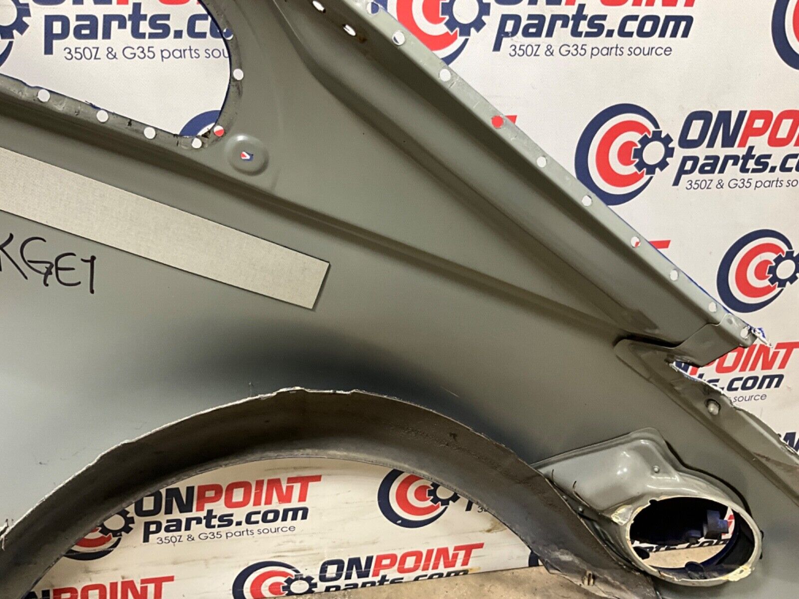 2003 Nissan Z33 350Z Passenger Right Rear Quarter Panel OEM 21BKGE1 - On Point Parts Inc