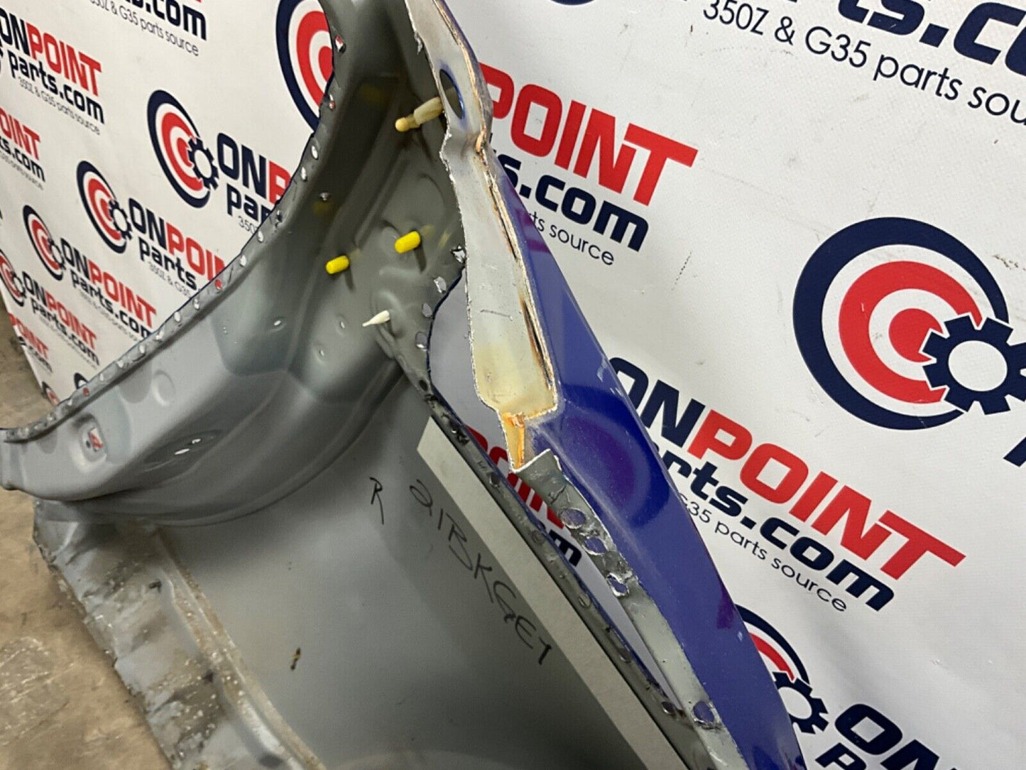 2003 Nissan Z33 350Z Passenger Right Rear Quarter Panel OEM 21BKGE1 - On Point Parts Inc