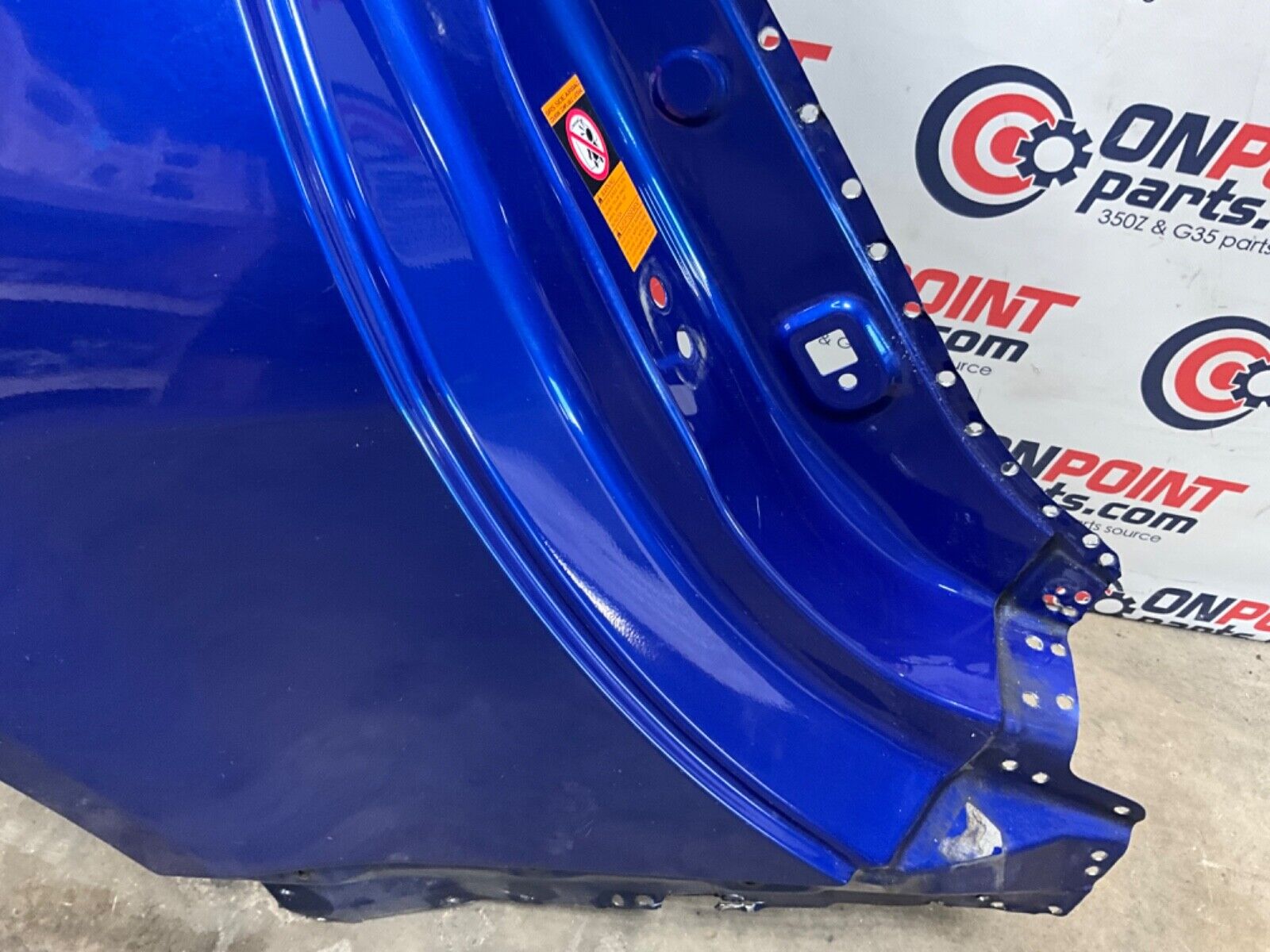 2003 Nissan Z33 350Z Passenger Right Rear Quarter Panel OEM 21BKGE1 - On Point Parts Inc