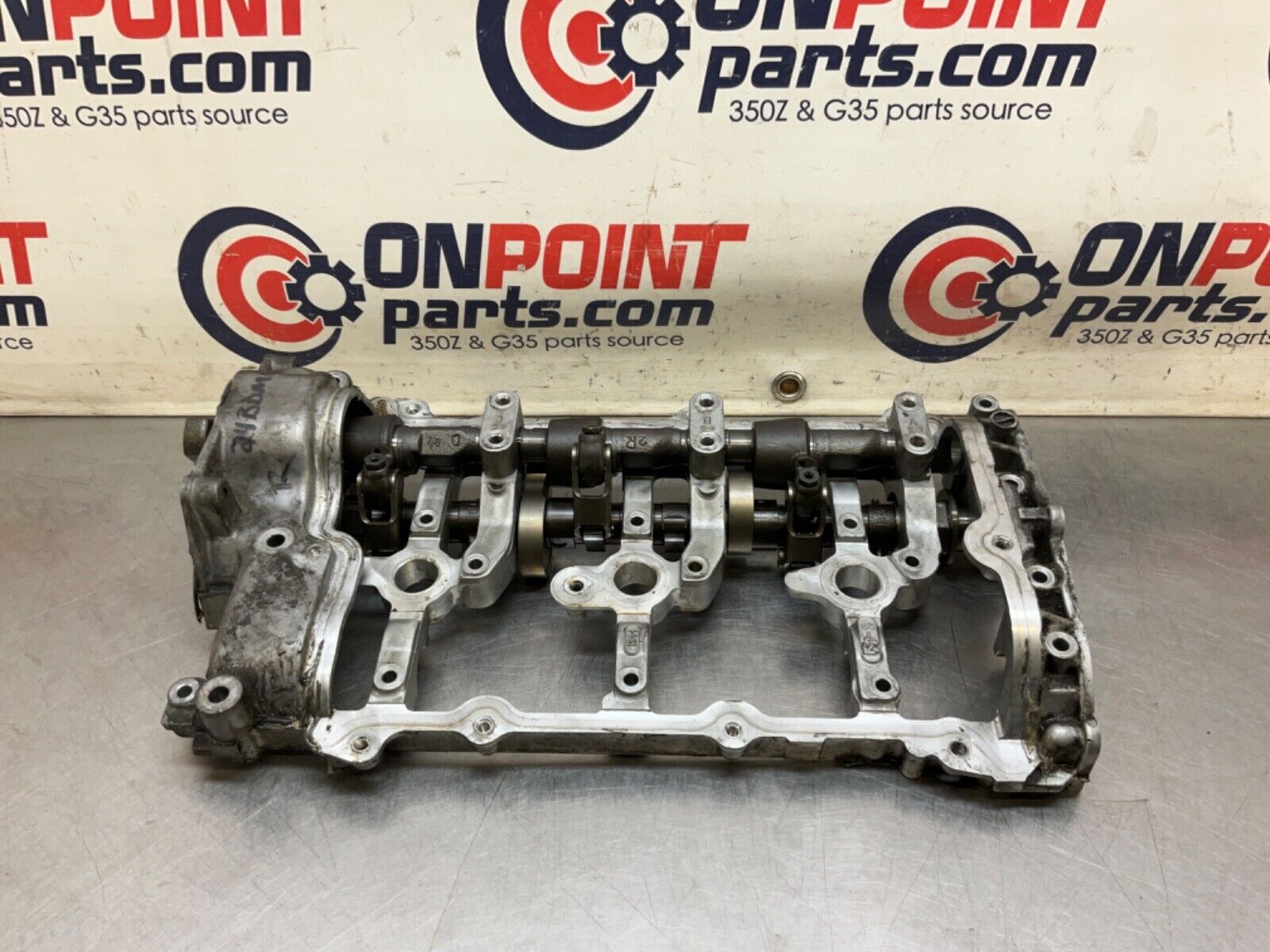 2012 Nissan 370Z Passenger Right V6 VQ37VHR Engine Camshaft Cradle OEM 24BDME0 - On Point Parts Inc