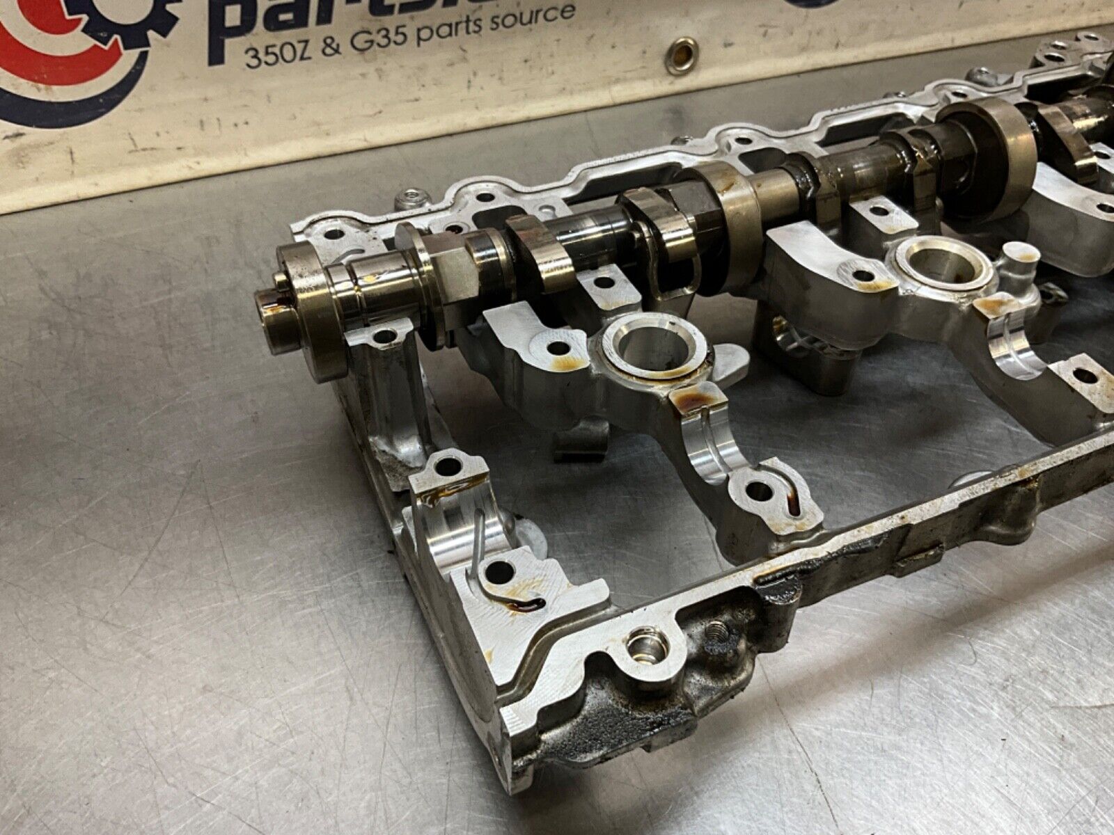 2012 Nissan 370Z Passenger Right V6 VQ37VHR Engine Camshaft Cradle OEM 24BDME0 - On Point Parts Inc