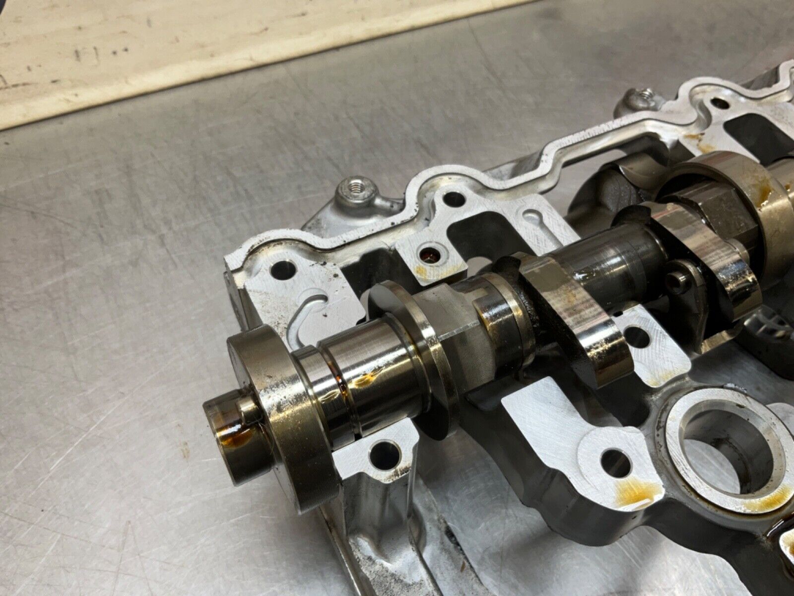 2012 Nissan 370Z Passenger Right V6 VQ37VHR Engine Camshaft Cradle OEM 24BDME0 - On Point Parts Inc