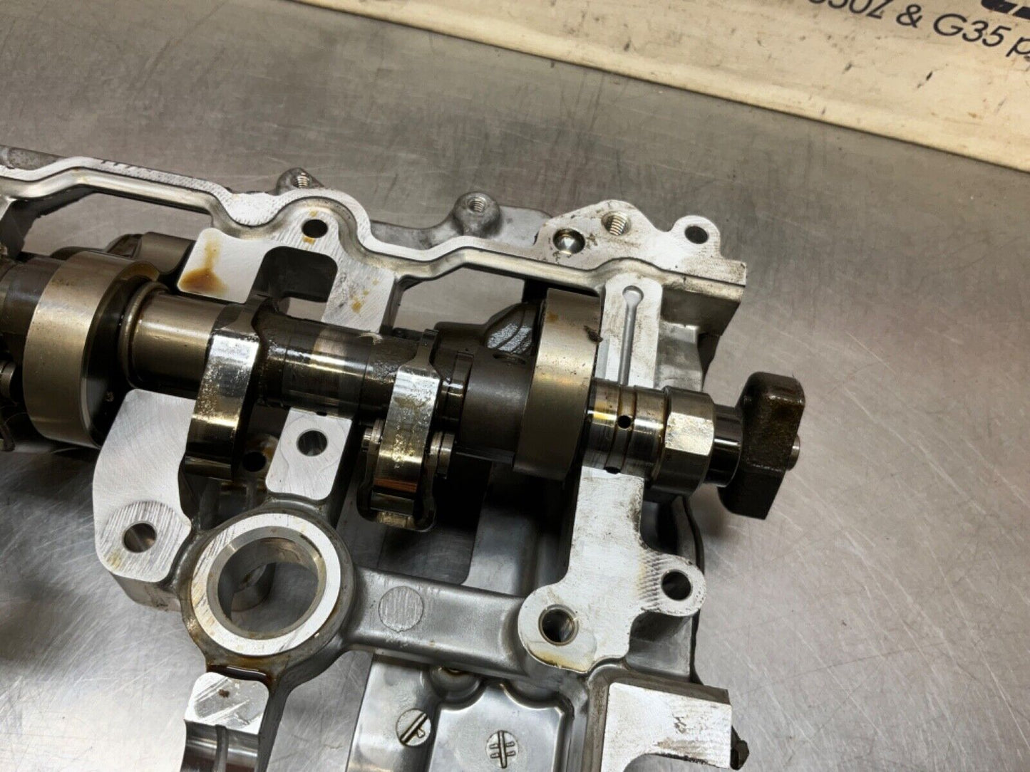 2012 Nissan 370Z Passenger Right V6 VQ37VHR Engine Camshaft Cradle OEM 24BDME0 - On Point Parts Inc