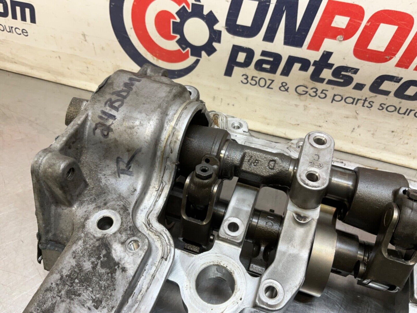 2012 Nissan 370Z Passenger Right V6 VQ37VHR Engine Camshaft Cradle OEM 24BDME0 - On Point Parts Inc