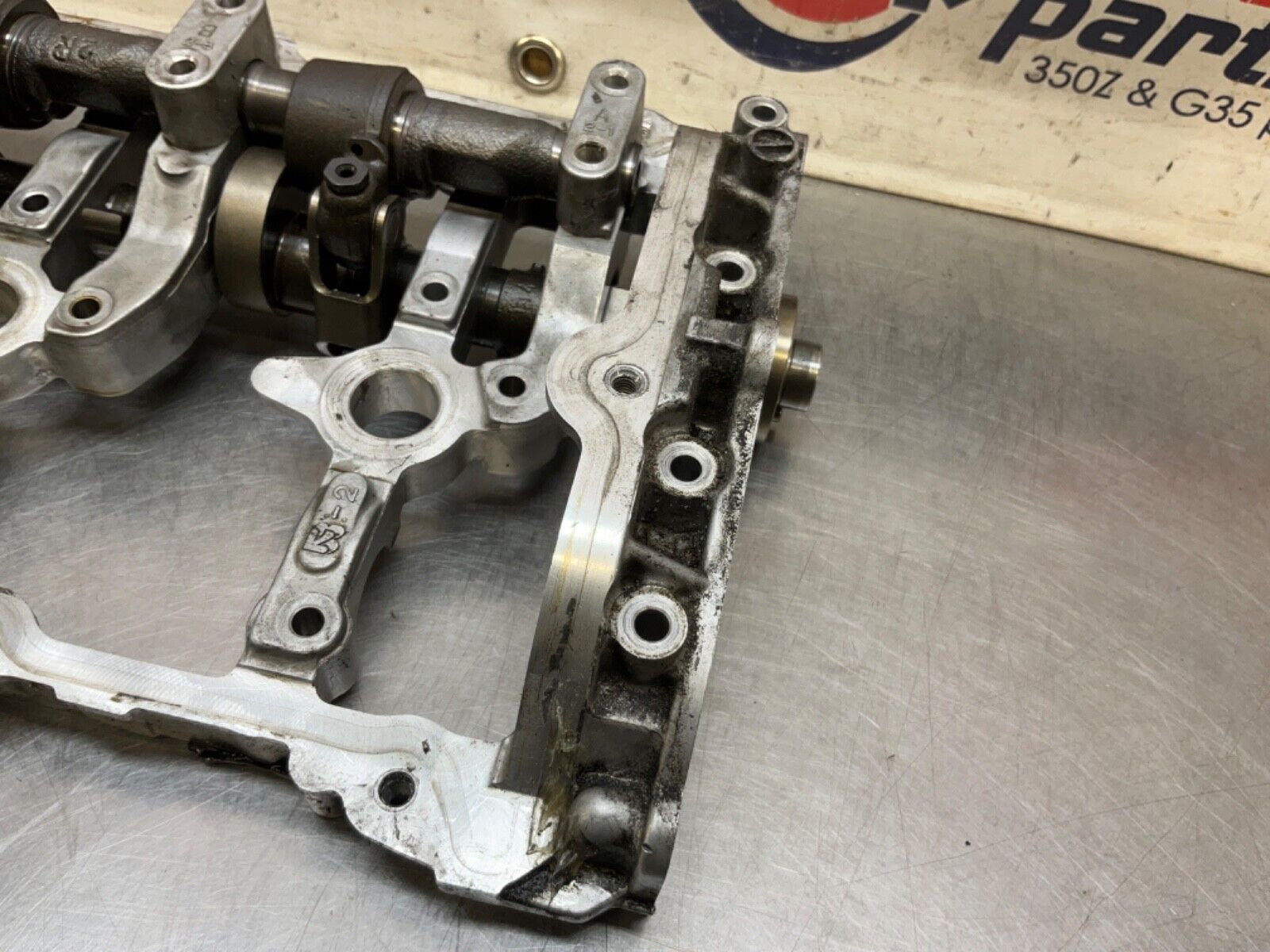 2012 Nissan 370Z Passenger Right V6 VQ37VHR Engine Camshaft Cradle OEM 24BDME0 - On Point Parts Inc