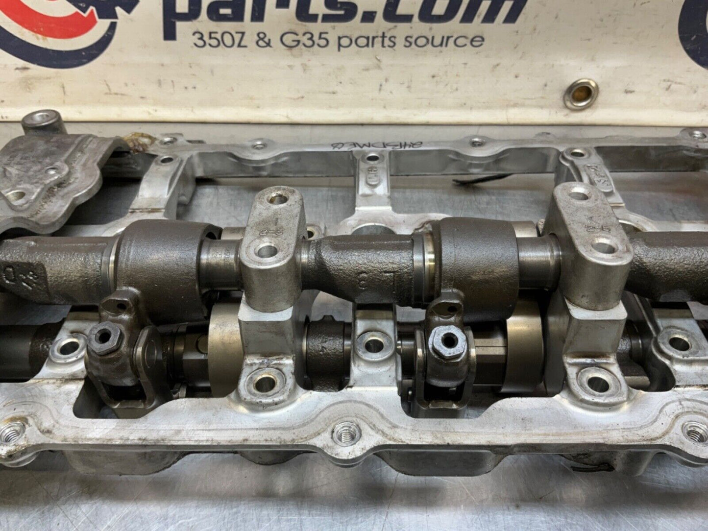 2012 Nissan 370Z Driver Left V6 VQ37VHR Engine Camshaft Cradle OEM 24BDME0 - On Point Parts Inc