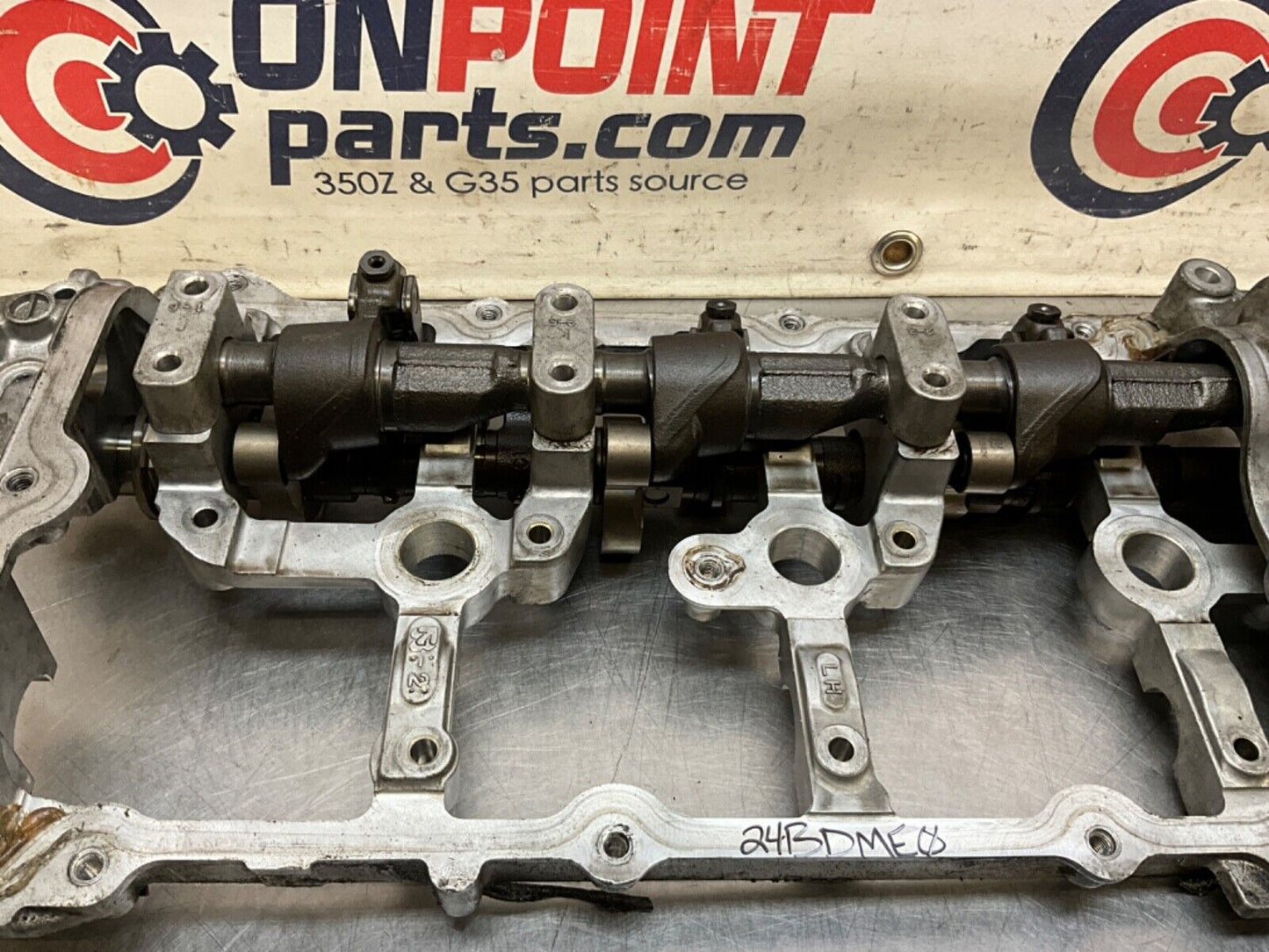 2012 Nissan 370Z Driver Left V6 VQ37VHR Engine Camshaft Cradle OEM 24BDME0 - On Point Parts Inc