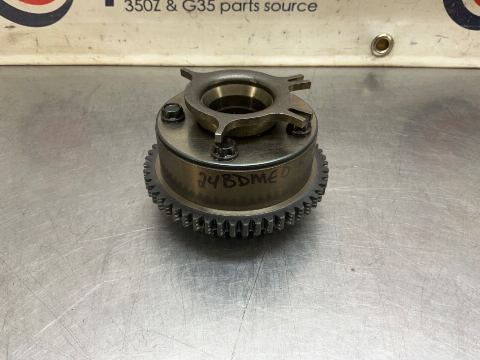 2012 Nissan 370Z Driver Left VQ37VHR Intake Camshaft Sprocket OEM