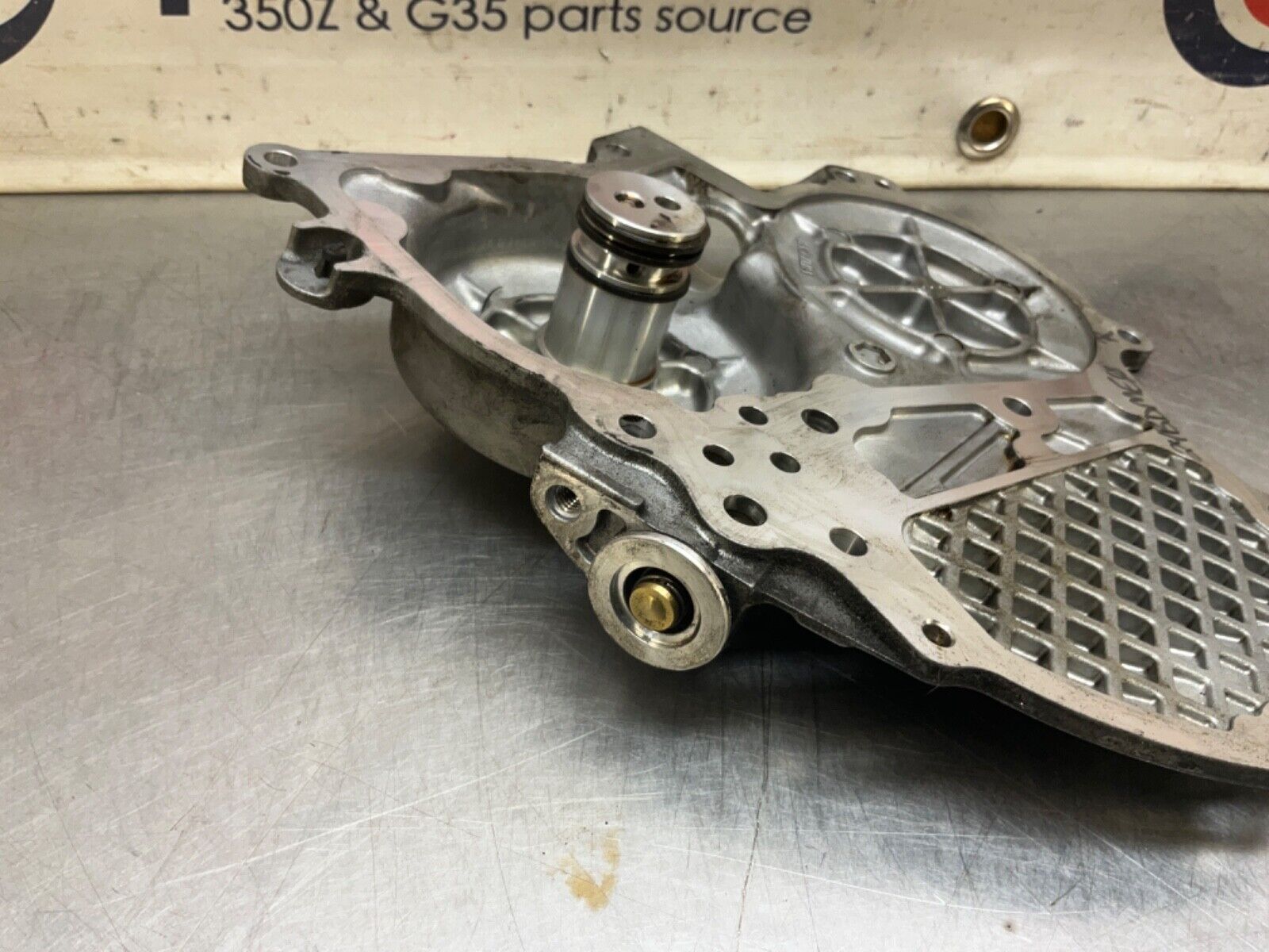 2012 Nissan 370Z Passenger Right VQ37VHR Cam Sprocket Cover OEM 24BDME0 - On Point Parts Inc