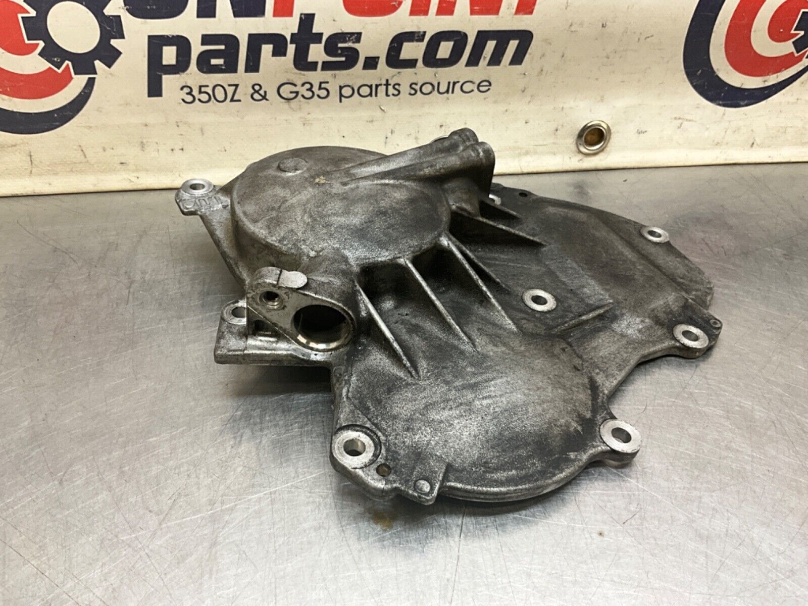 2012 Nissan 370Z Passenger Right VQ37VHR Cam Sprocket Cover OEM 24BDME0 - On Point Parts Inc