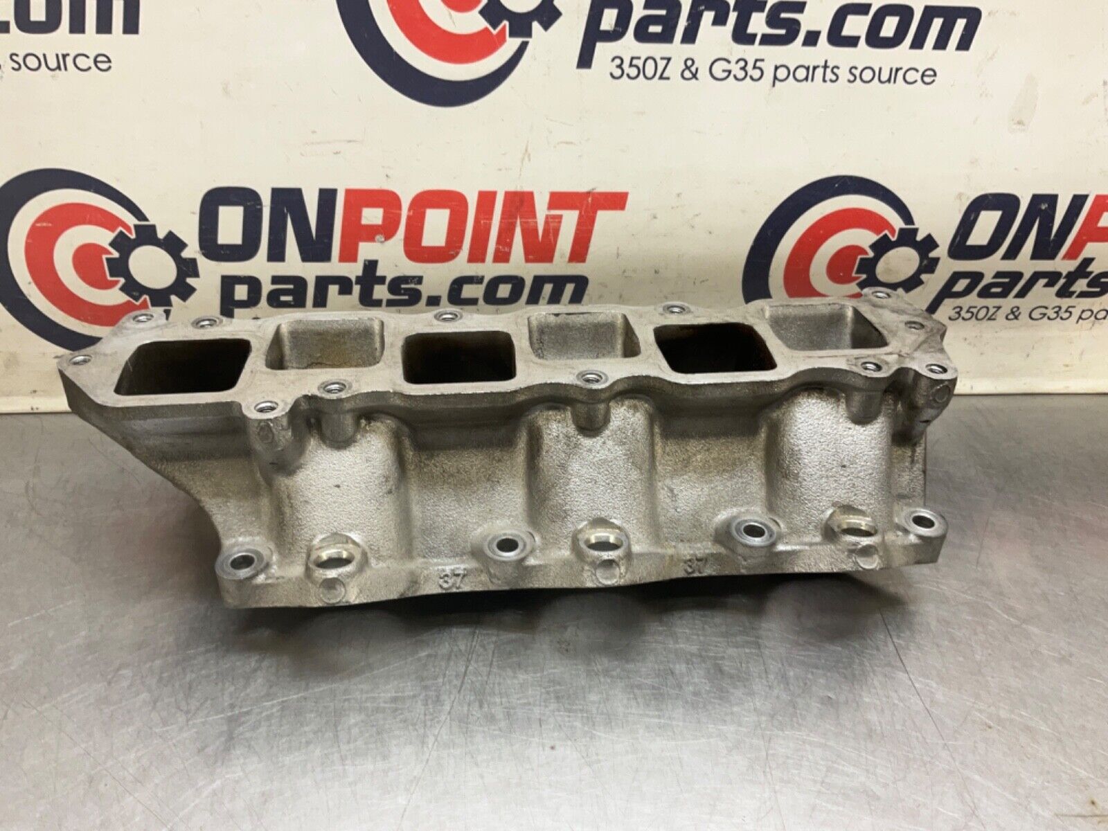 2012 Nissan 370Z VQ37VHR Lower Intake Manifold Plenum OEM 24BDME0 - On Point Parts Inc