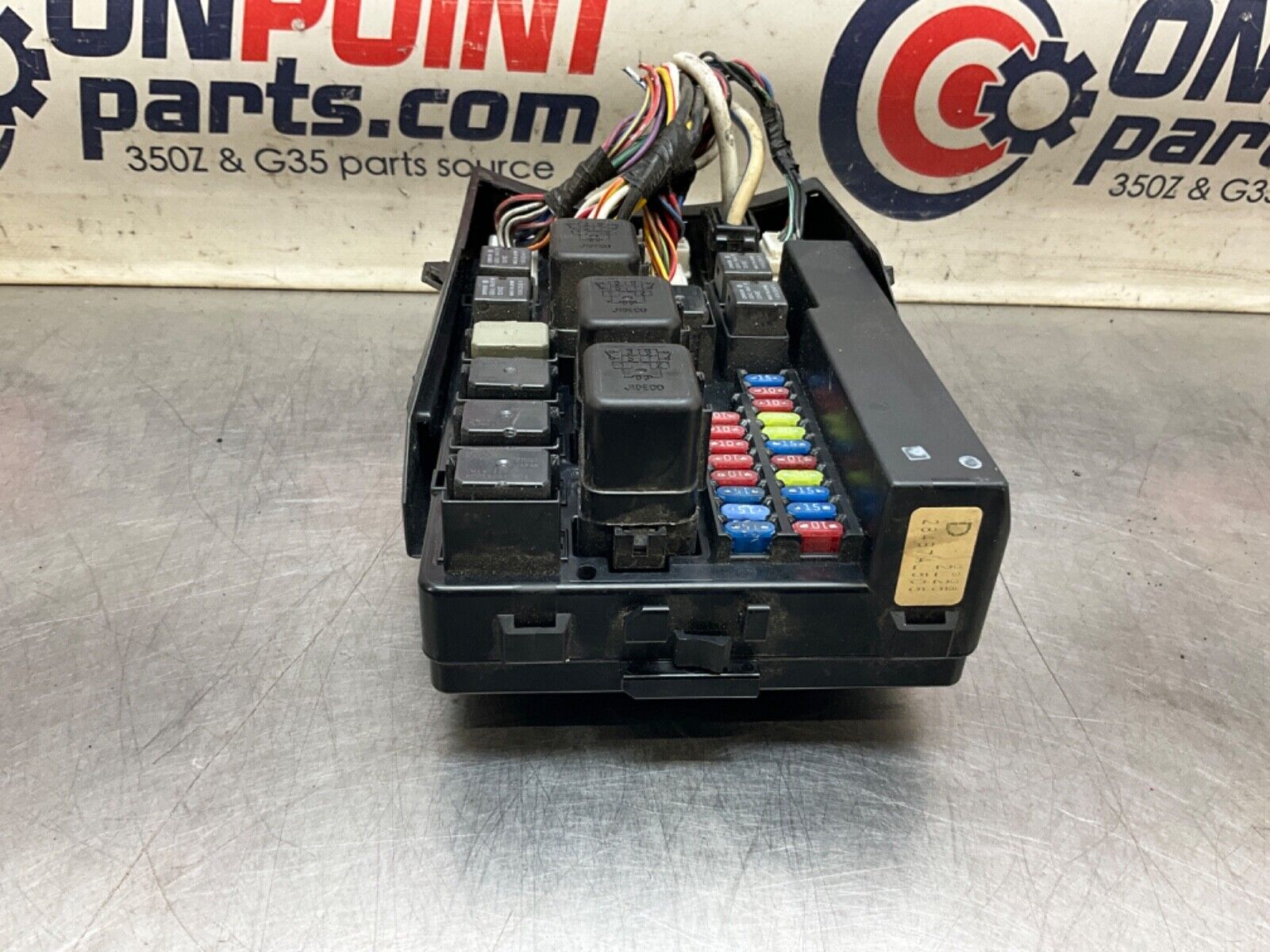 2003 Nissan Z33 350Z IPDM Engine Large Fuse Box Relay 284B7AL505 OEM 21BKGEA - On Point Parts Inc