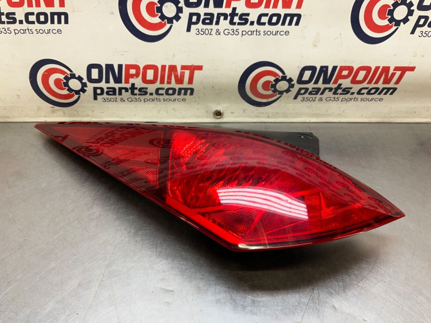 2004 Nissan Z33 350Z Driver Left Tail Light Assembly OEM 22BLCF2 - On Point Parts Inc