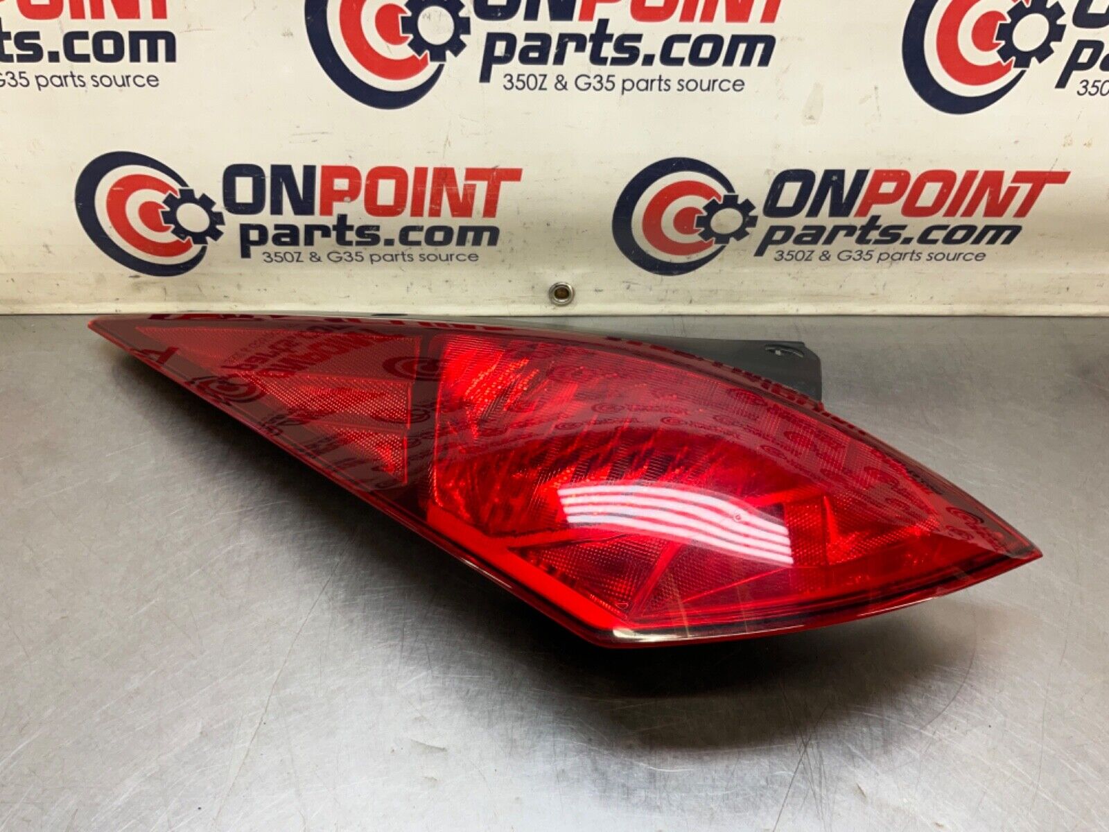 2004 Nissan Z33 350Z Driver Left Tail Light Assembly OEM 22BLCF2 - On Point Parts Inc