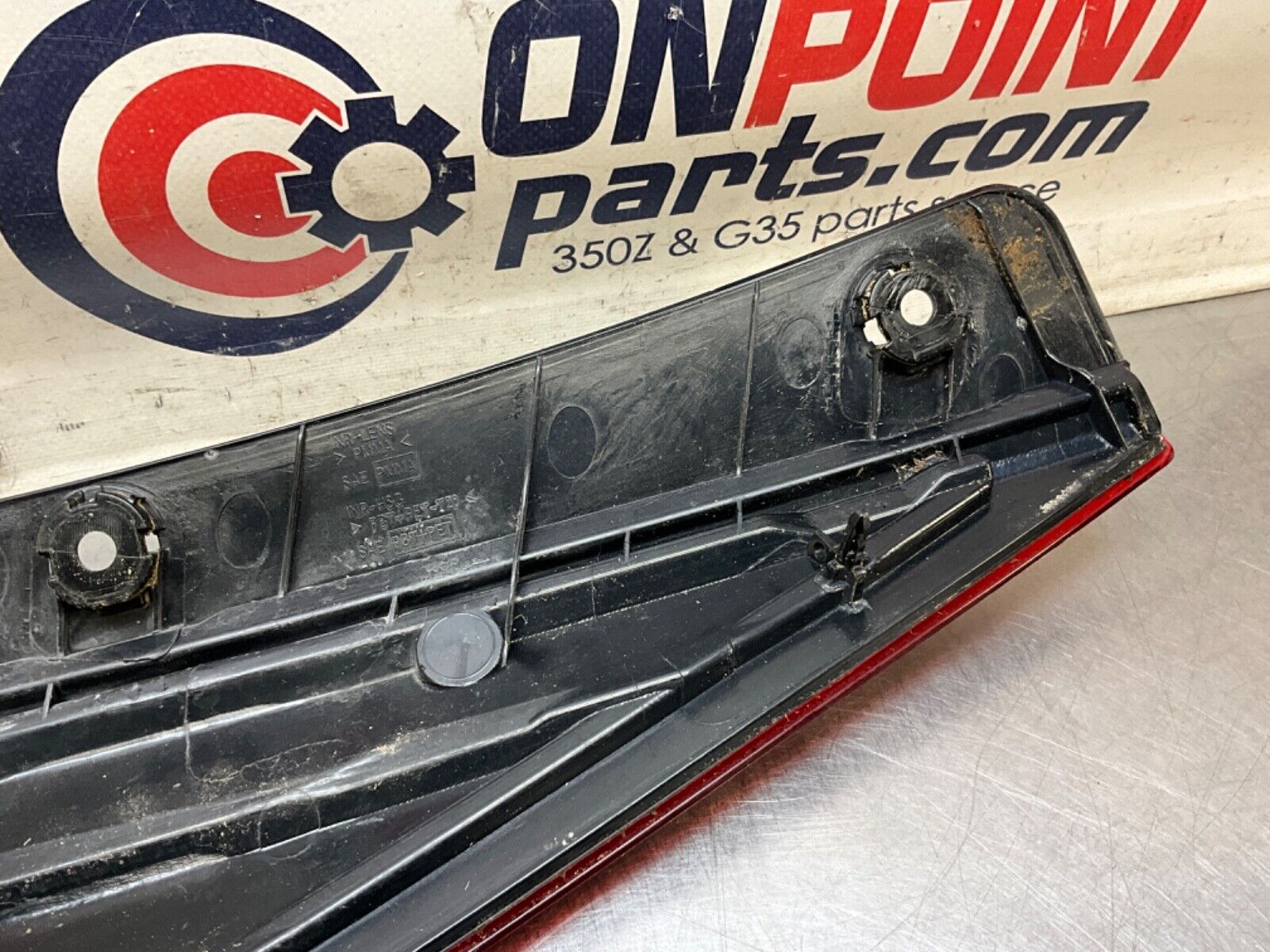 2004 Nissan Z33 350Z Driver Left Tail Light Assembly OEM 22BLCF2 - On Point Parts Inc