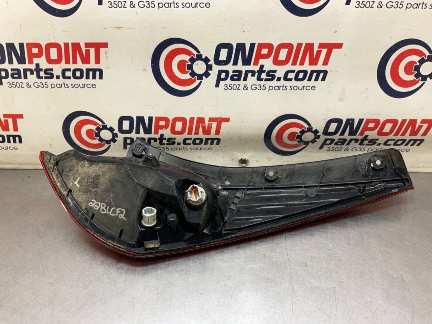 2004 Nissan Z33 350Z Driver Left Tail Light Assembly OEM 22BLCF2 - On Point Parts Inc