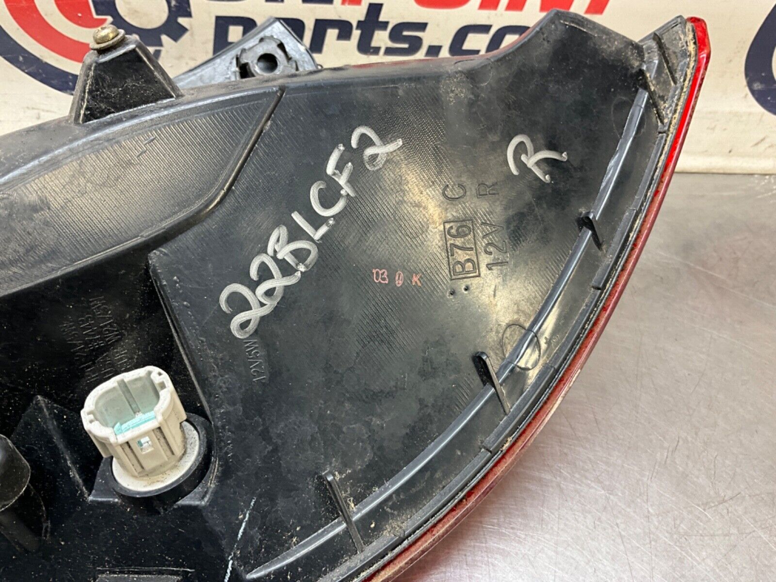 2004 Nissan Z33 350Z Passenger Right Tail Light Assembly OEM 22BLCF2 - On Point Parts Inc