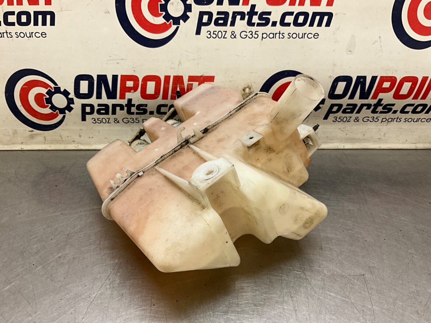 2004 Nissan Z33 350Z Windshield Washer Fluid Reservoir Tank Pumps OEM 22BLCFI - On Point Parts Inc