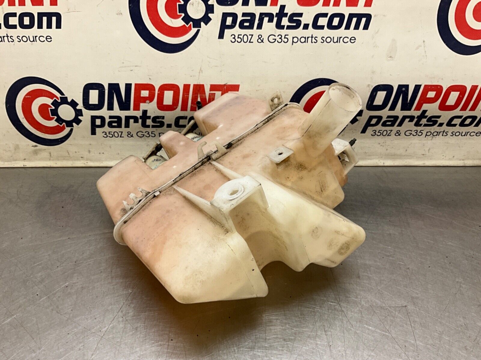 2004 Nissan Z33 350Z Windshield Washer Fluid Reservoir Tank Pumps OEM 22BLCFI - On Point Parts Inc