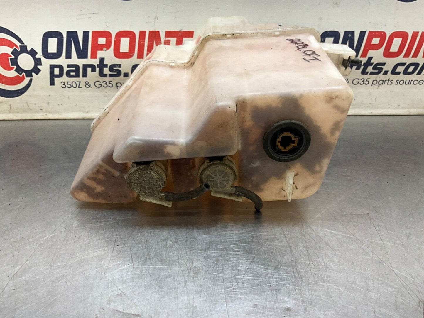 2004 Nissan Z33 350Z Windshield Washer Fluid Reservoir Tank Pumps OEM 22BLCFI - On Point Parts Inc