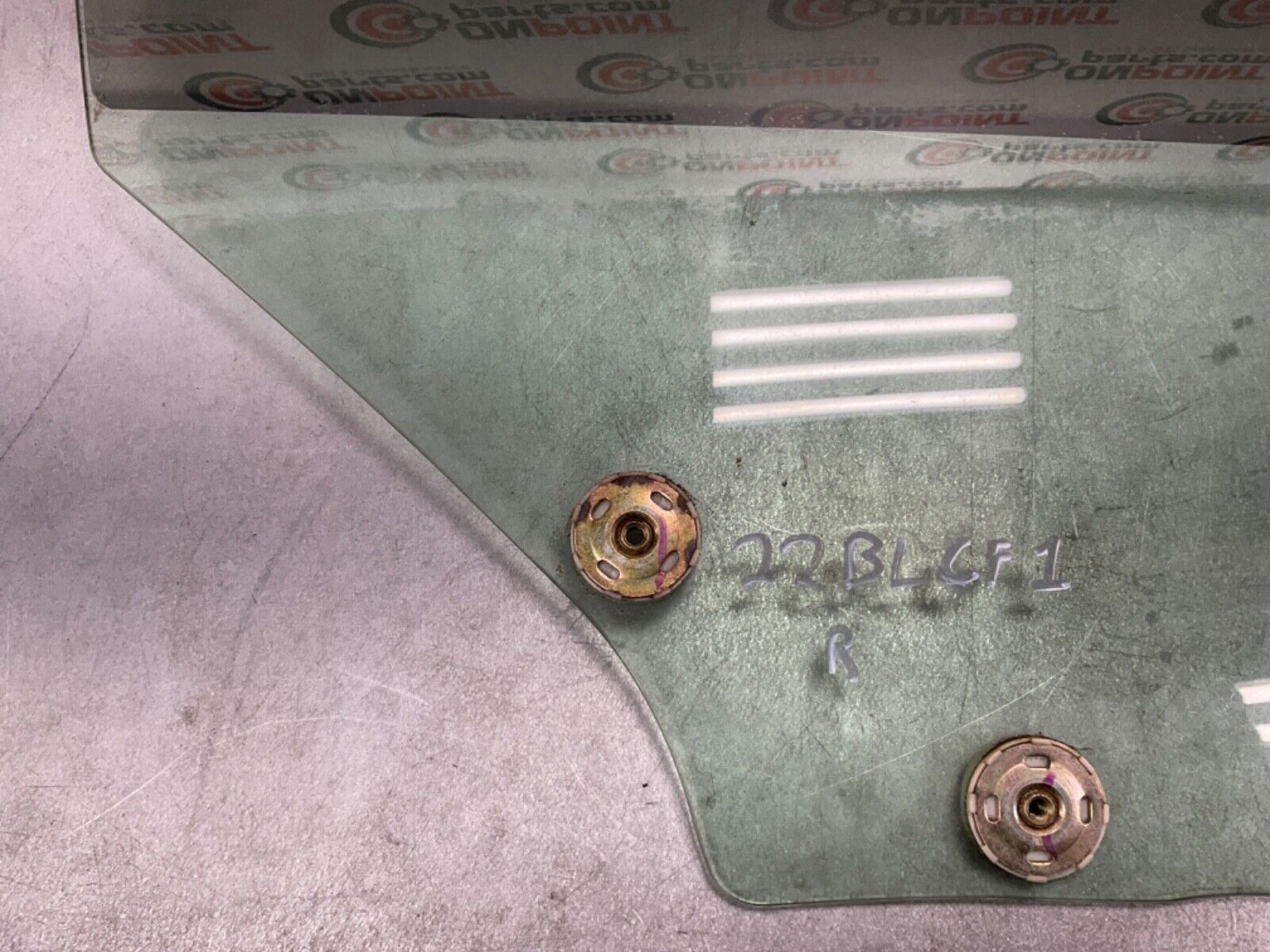 2004 Nissan Z33 350Z Passenger Right Door Window Glass OEM 22BLCF1 - On Point Parts Inc