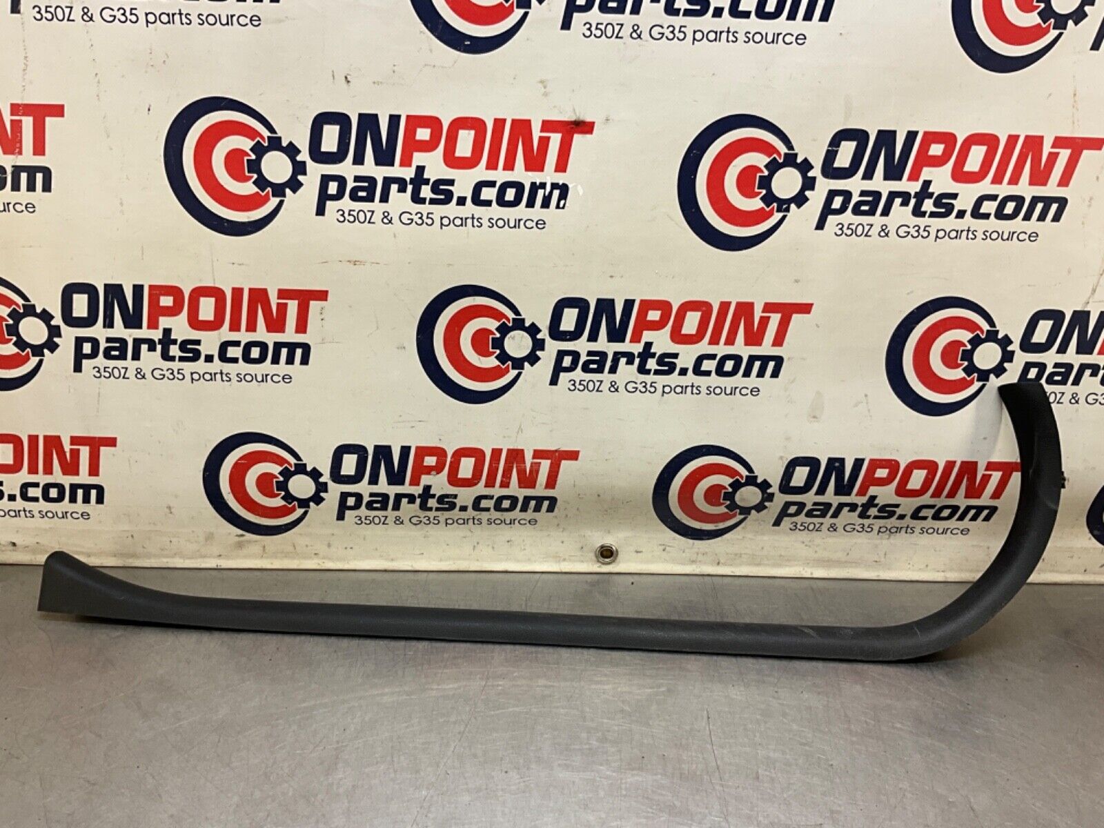 2004 Nissan Z33 350Z Driver Left Door Threshold Sill Trim OEM 22BLCF7 - On Point Parts Inc