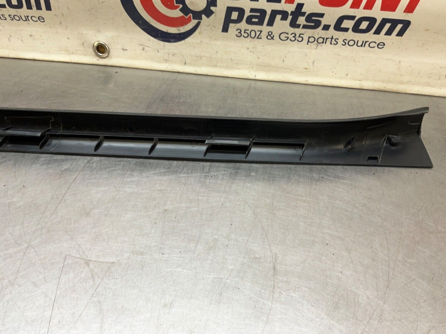 2004 Nissan Z33 350Z Driver Left Door Threshold Sill Trim OEM 22BLCF7 - On Point Parts Inc