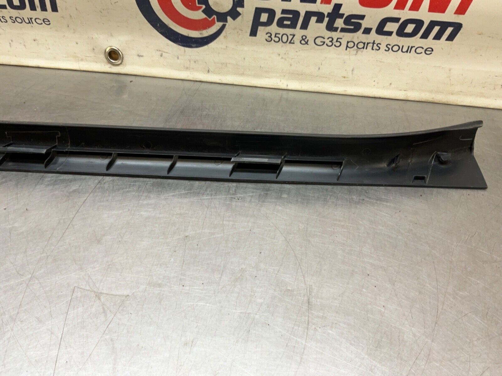 2004 Nissan Z33 350Z Driver Left Door Threshold Sill Trim OEM 22BLCF7 - On Point Parts Inc