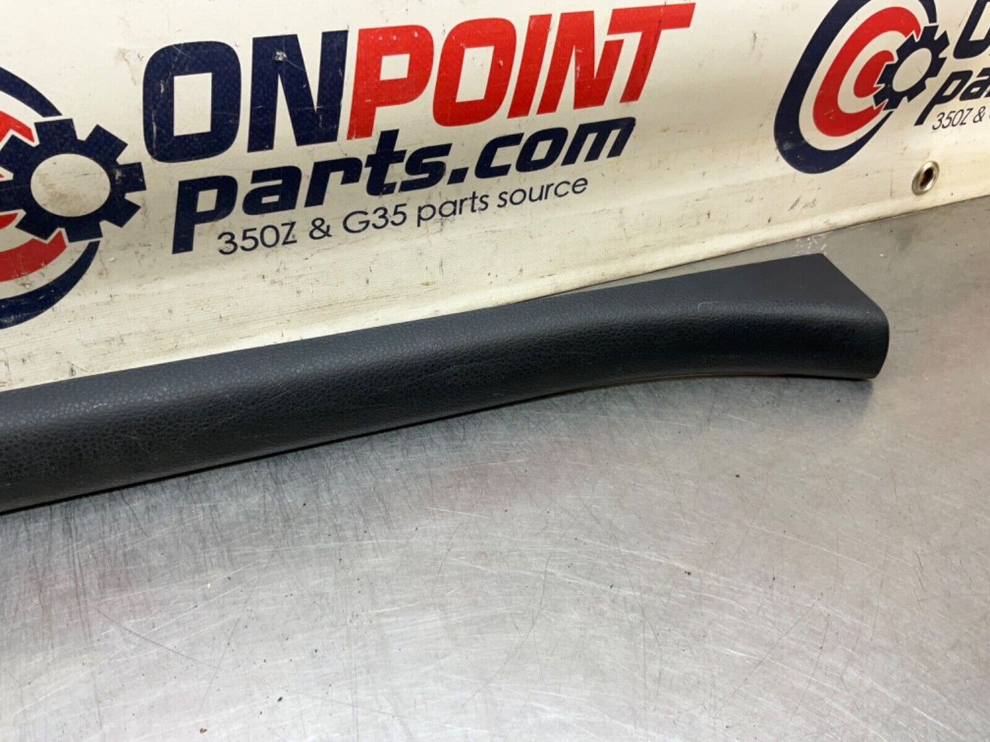 2004 Nissan Z33 350Z Driver Left Door Threshold Sill Trim OEM 22BLCF7 - On Point Parts Inc