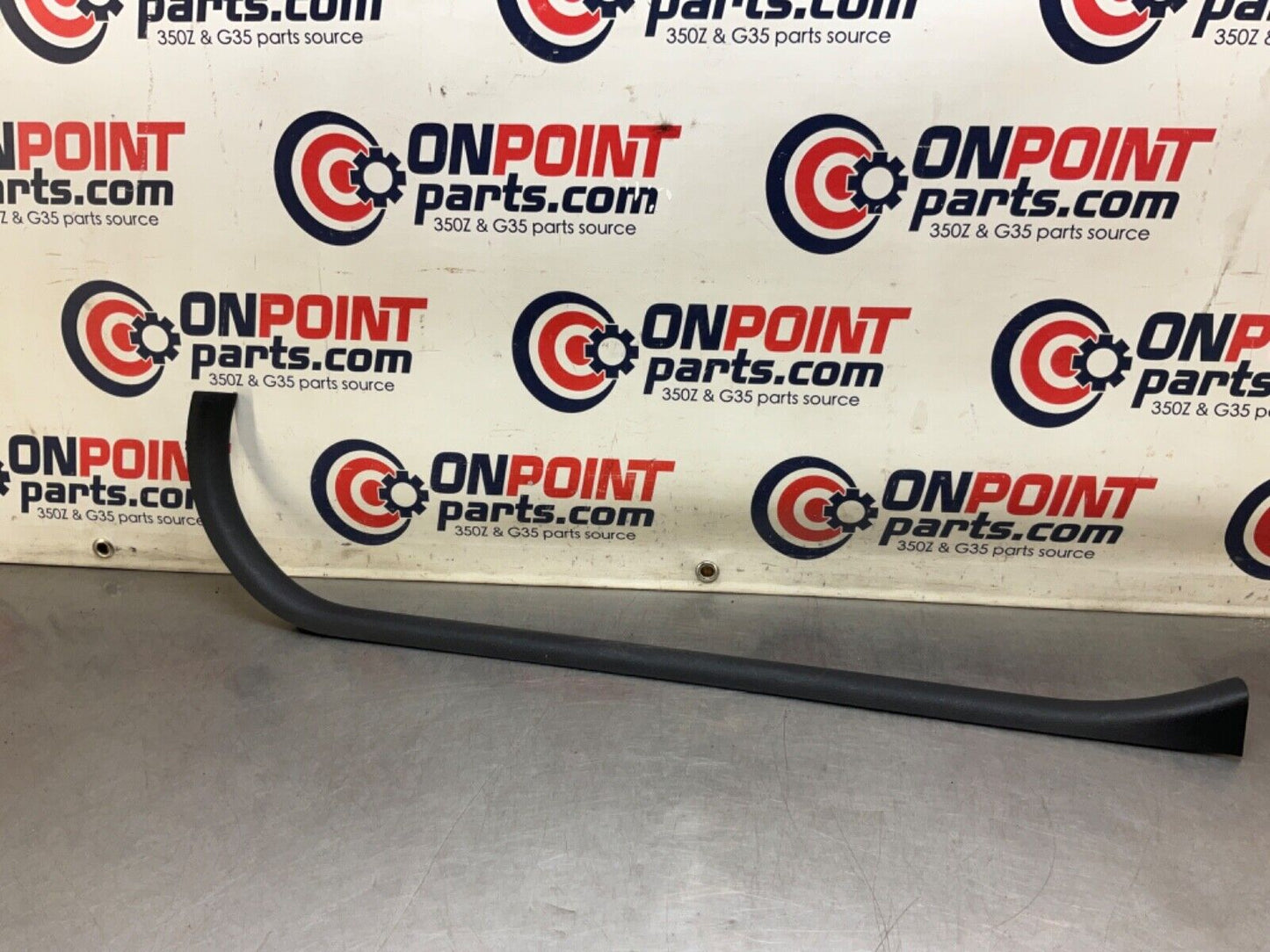 2004 Nissan Z33 350Z Passenger Right Door Threshold Sill Trim OEM 22BLCF7 - On Point Parts Inc