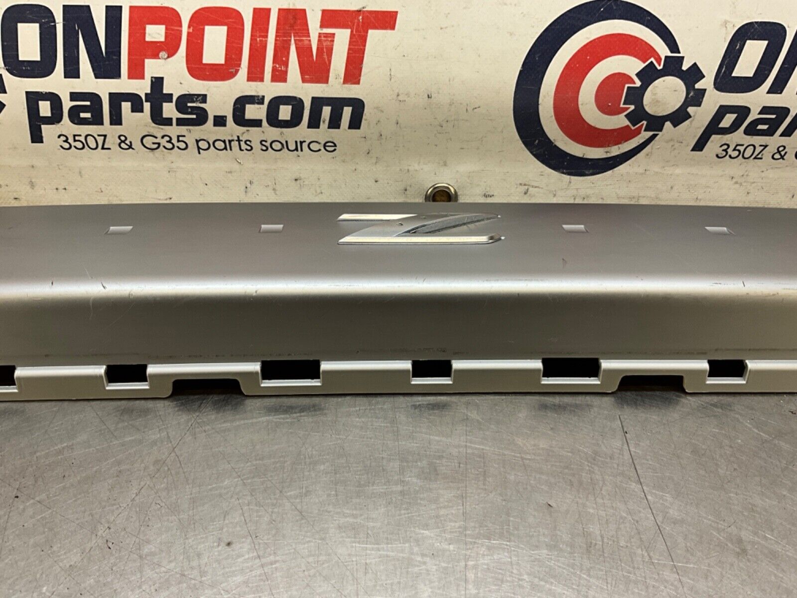 2004 Nissan Z33 350Z Rear Trunk Strut Bar Cover 93130 OEM 22BLCF7 - On Point Parts Inc